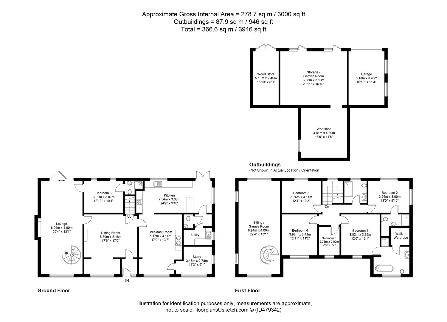 6 Bedrooms Detached house for sale in Mitton Road, Whalley, Clitheroe, Lancashire BB7