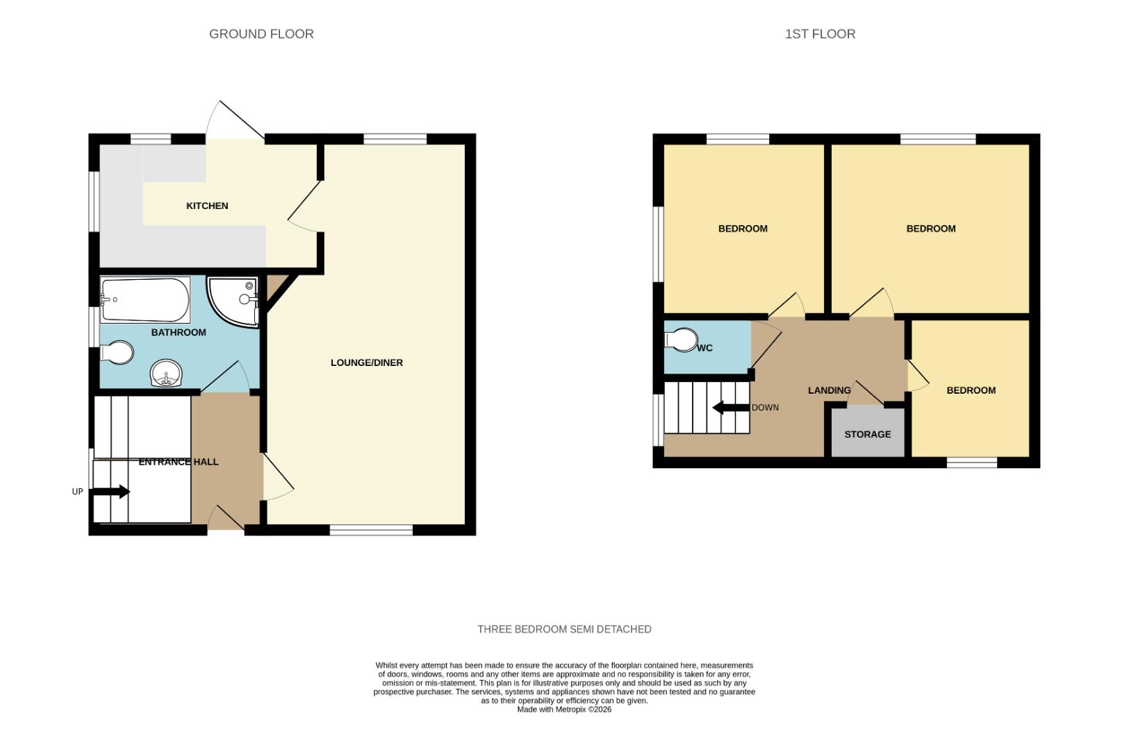 18, Wheelock Drive, Winsford floorplan