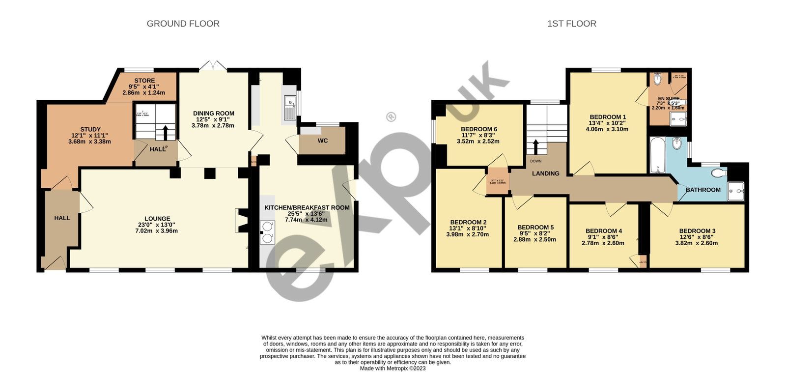 15, Fore Street, Par floorplan