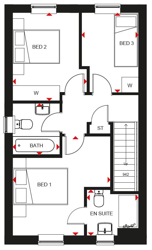 H8064162, Stonebridge Lane, Market Warsop floorplan