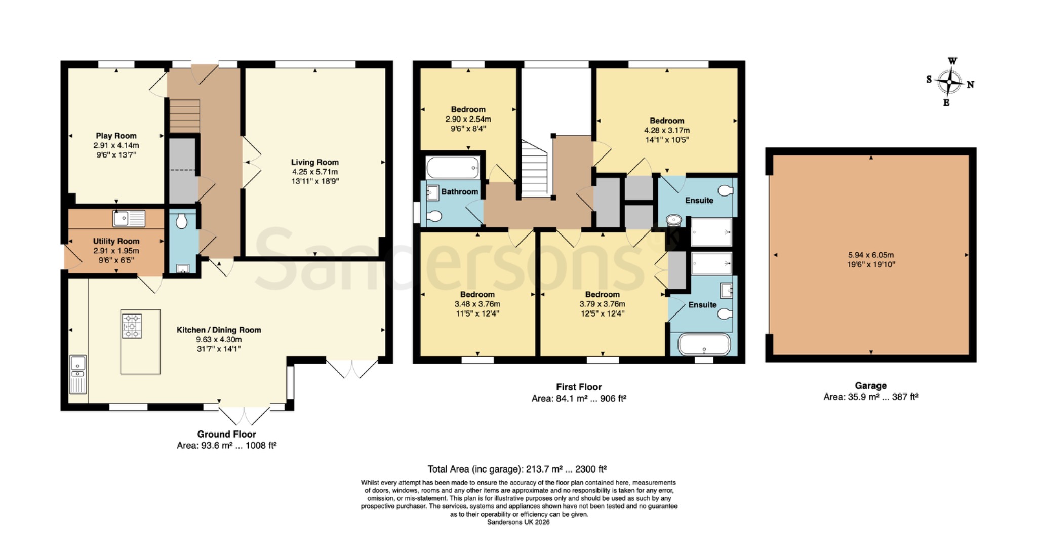 7 Fullers Way, Biddenden, Kent floorplan