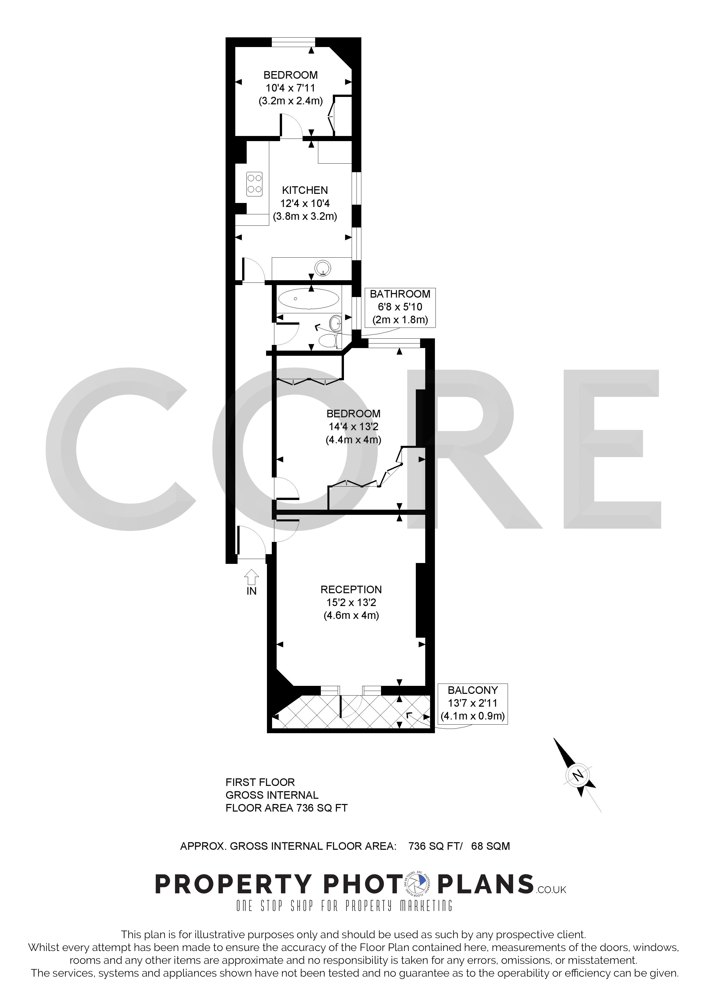 Delaware Road, London floorplan