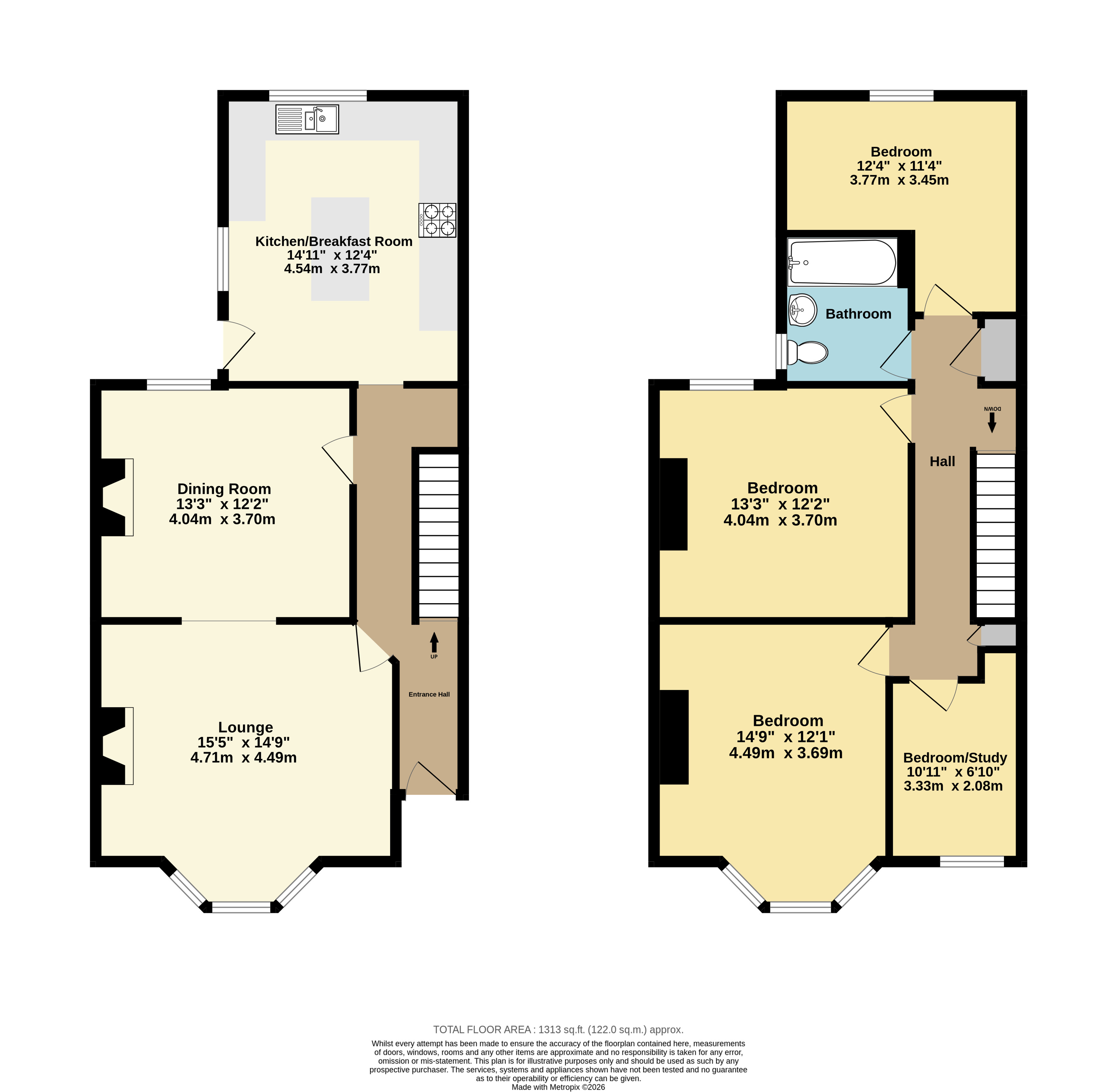 104, Carlton Hill, Herne Bay floorplan