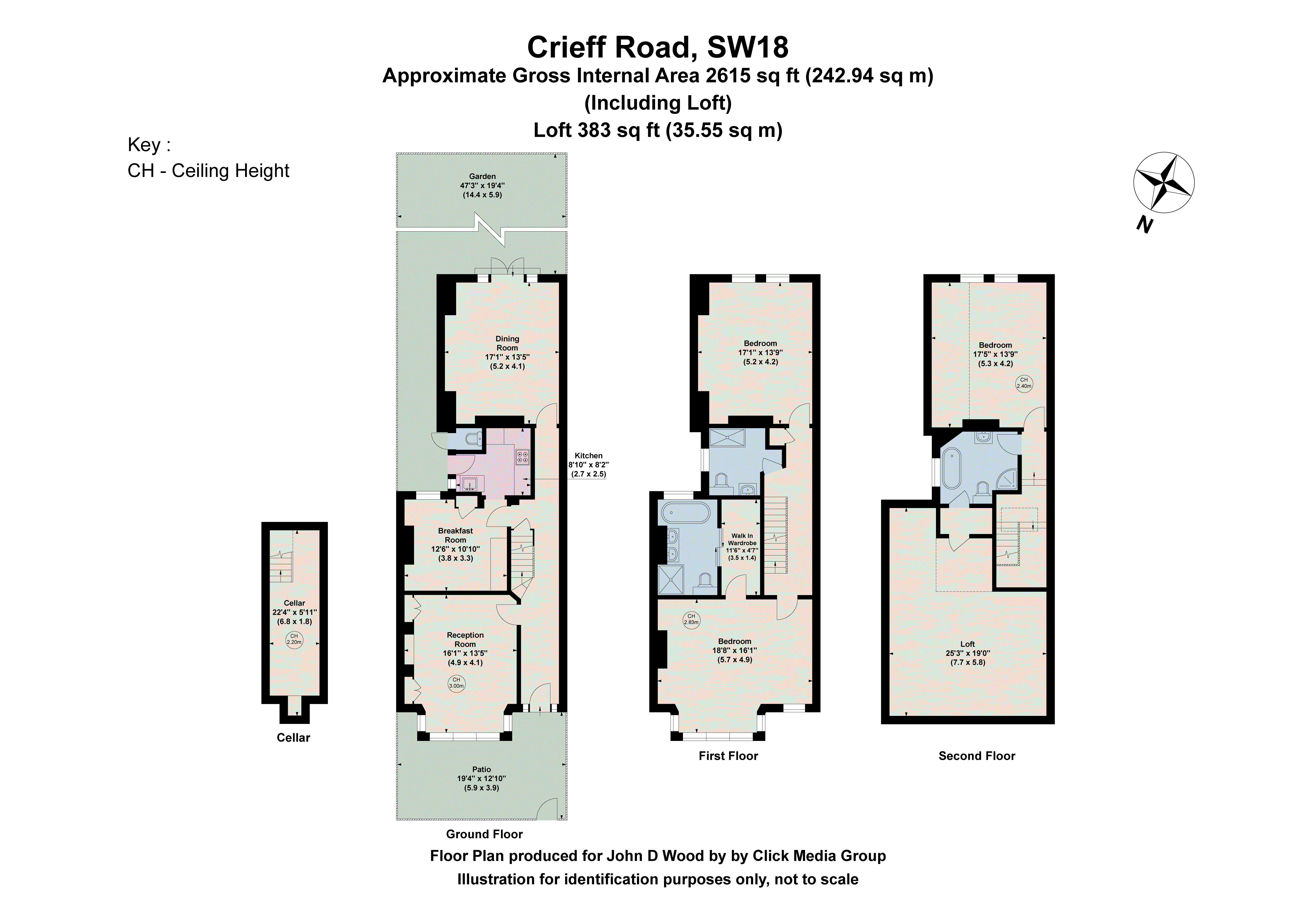 Crieff Road, London floorplan