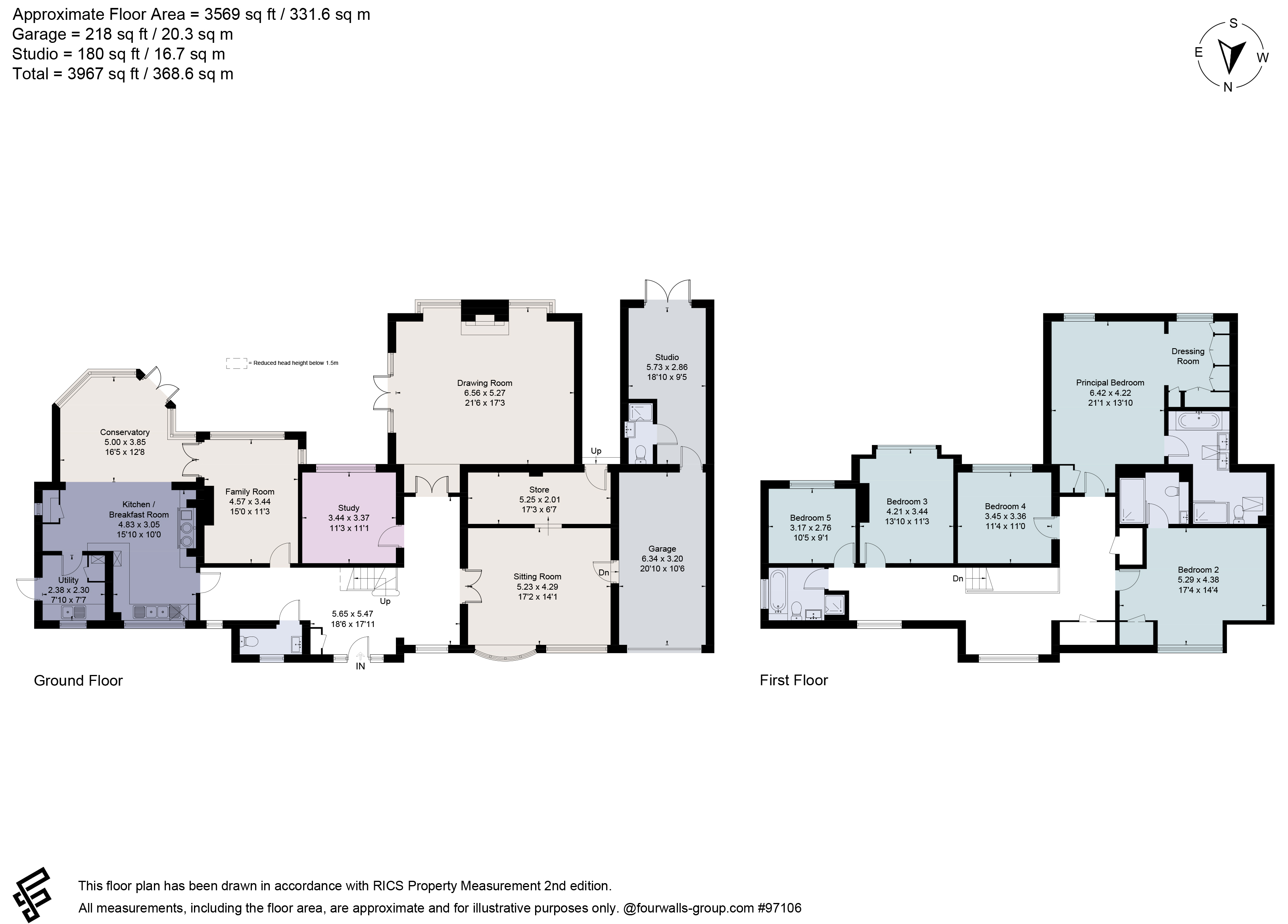 Amberley,, Grantley Avenue, Guildford floorplan