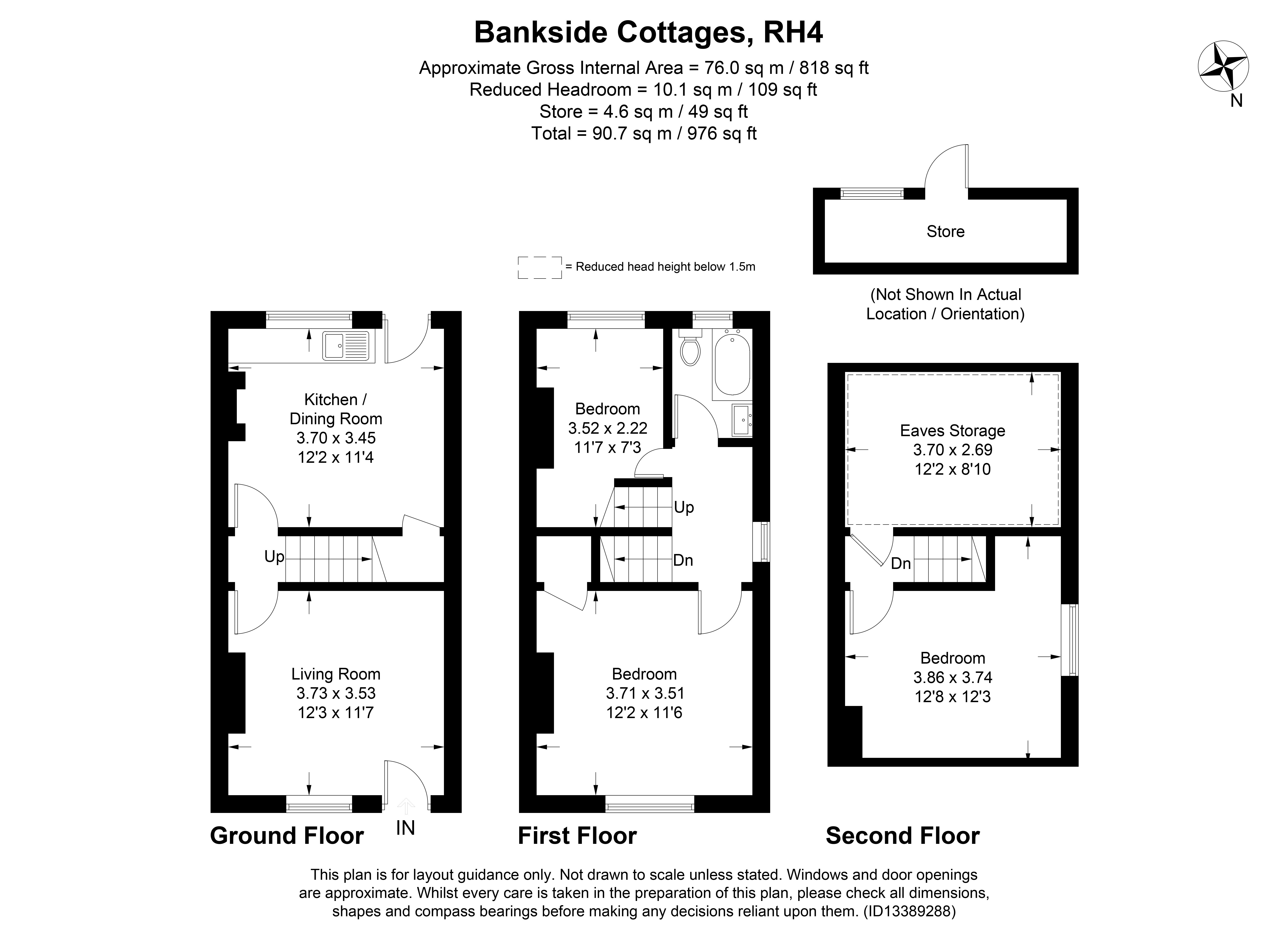 Harrow Road East, Dorking floorplan
