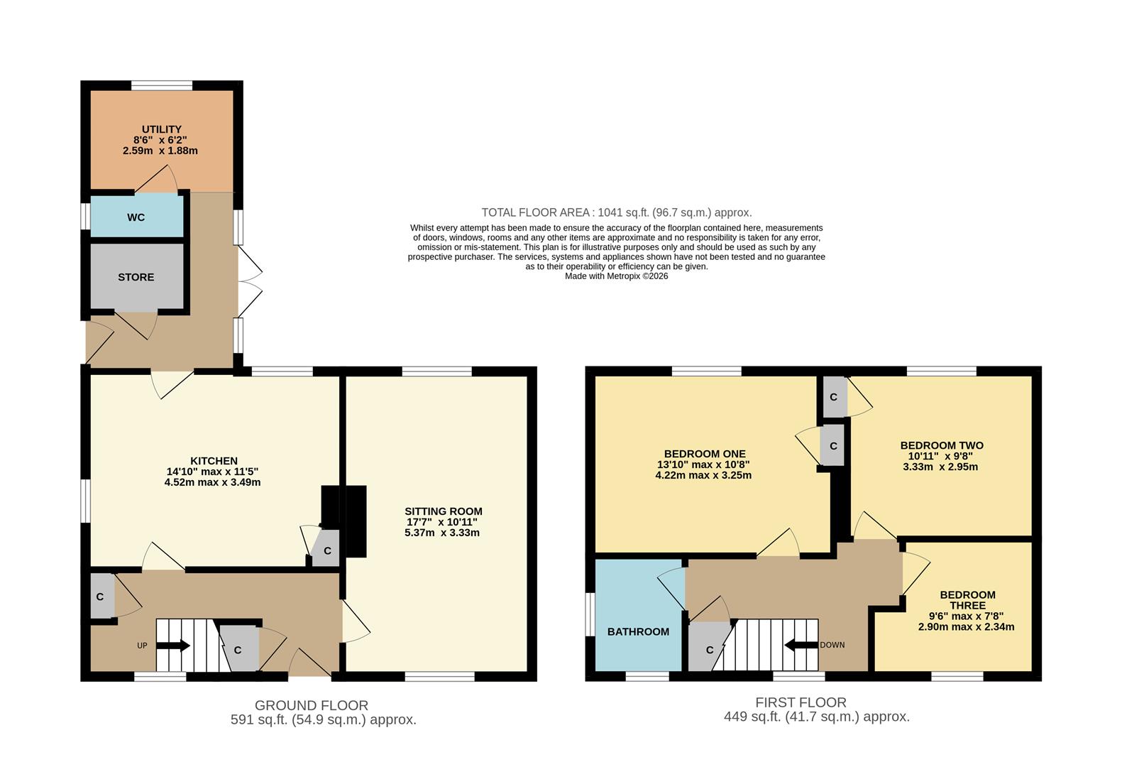 3, The Tynings, Chippenham floorplan