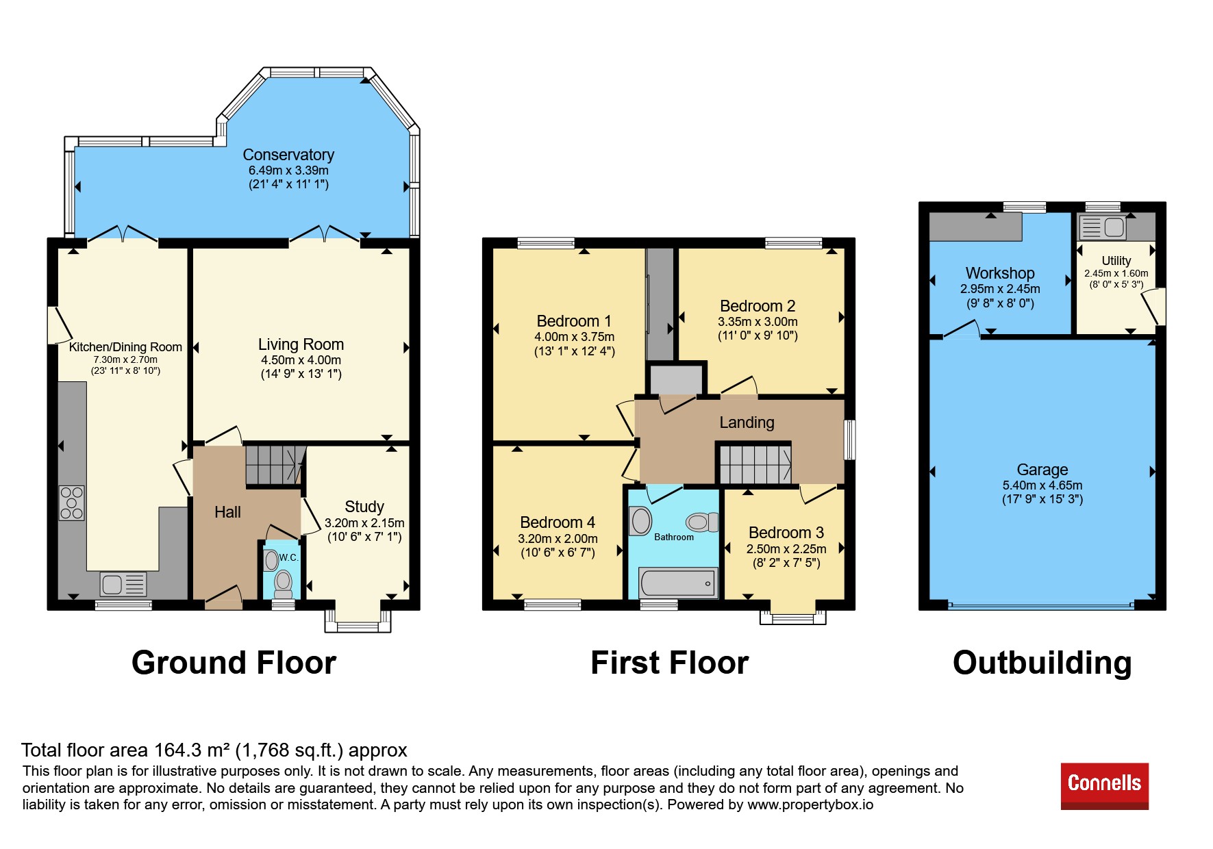 7, Pheasant Close, Kidderminster floorplan
