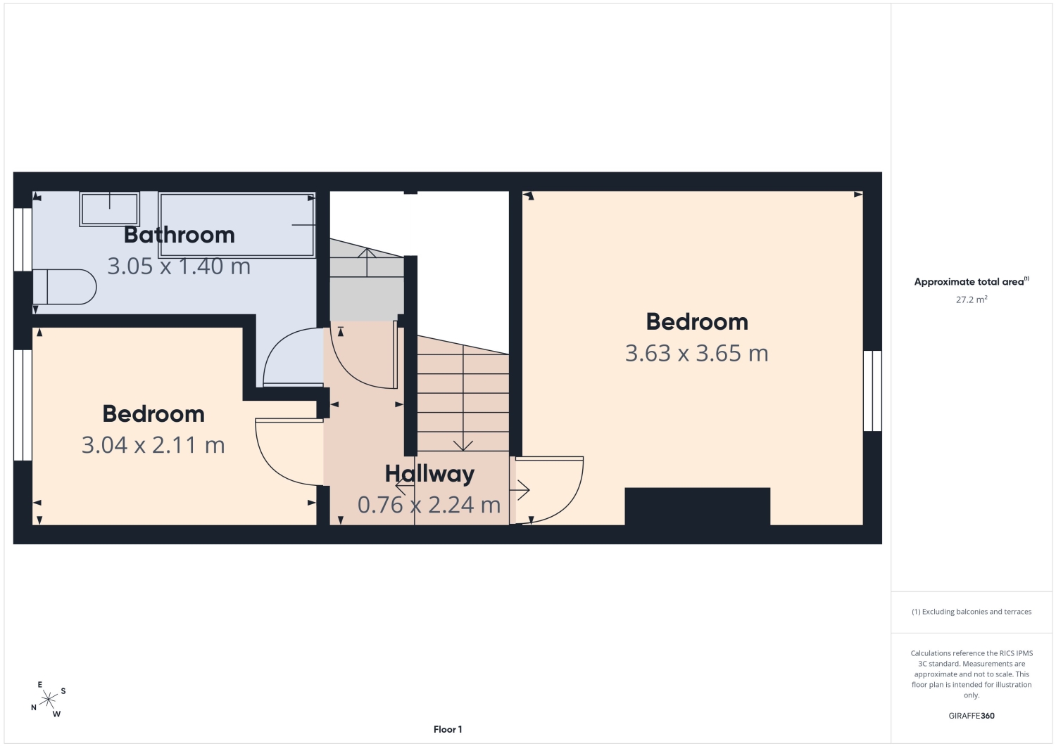 24, Scarsdale Road, Dronfield floorplan