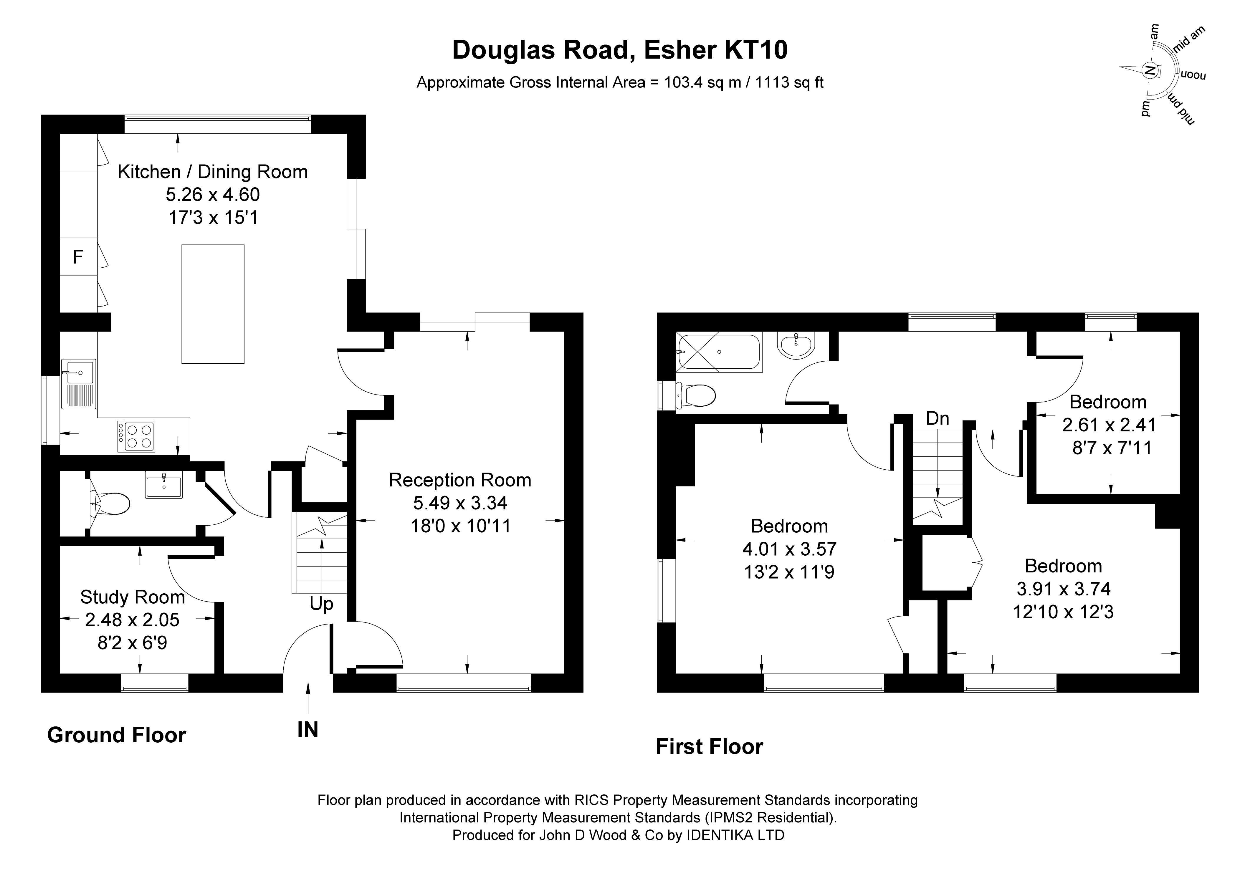 102, Douglas Road, Surrey floorplan
