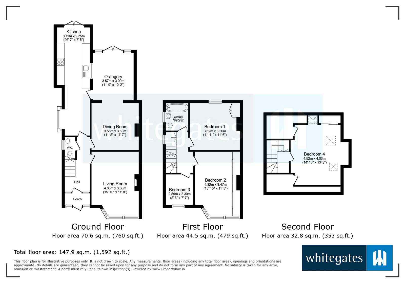 22, Millfields, Cheshire floorplan