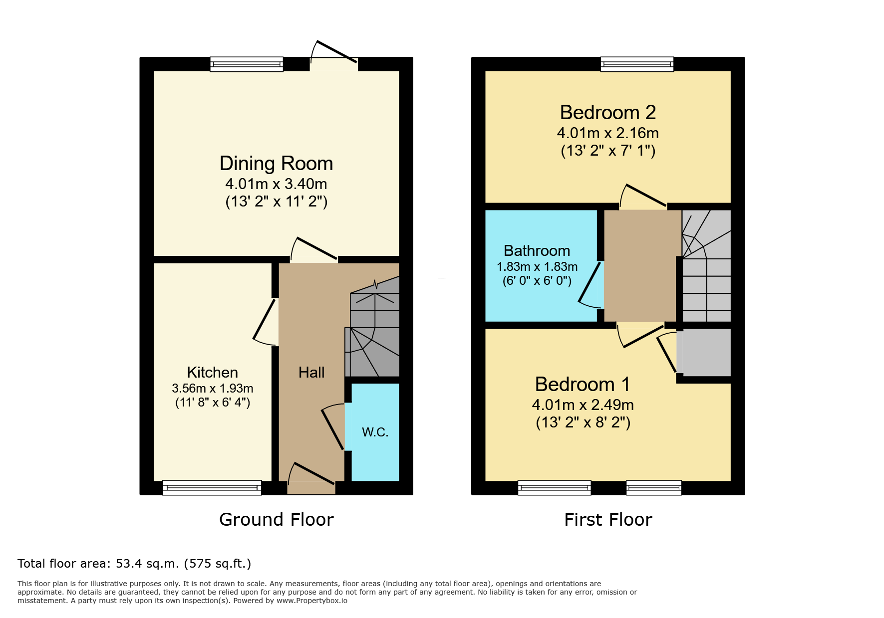 45 Clarke Crescent, Leicester floorplan