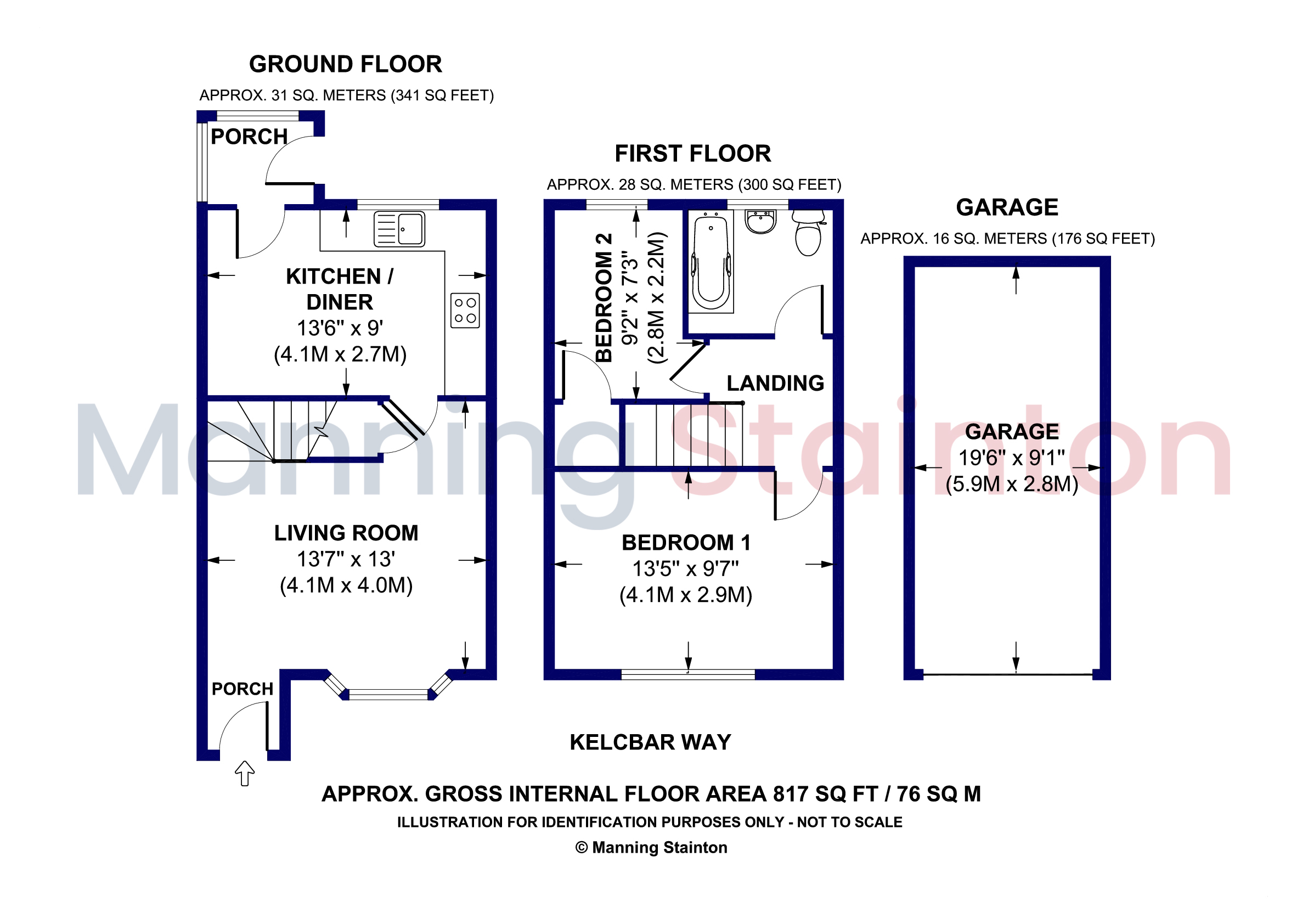 26, Kelcbar Way, North Yorkshire floorplan