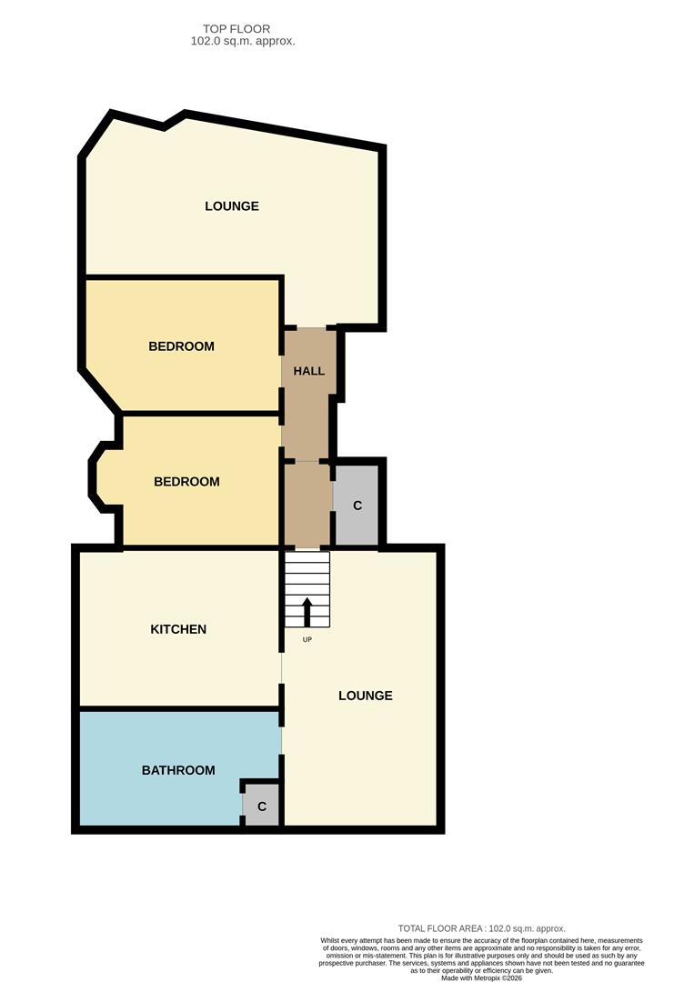 12B, Brothock Bridge, Arbroath floorplan