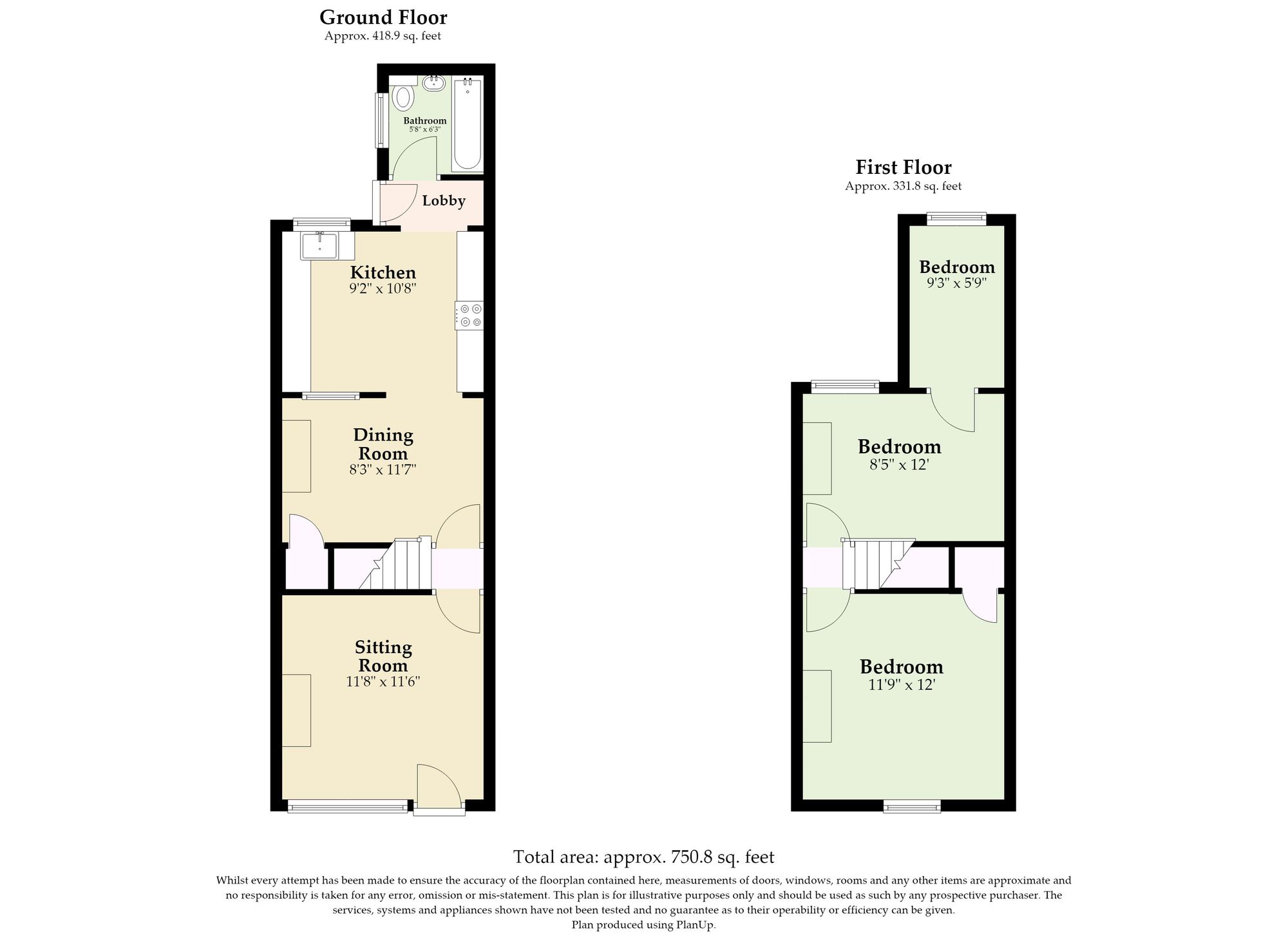 99 Alexandra Road, Norwich floorplan