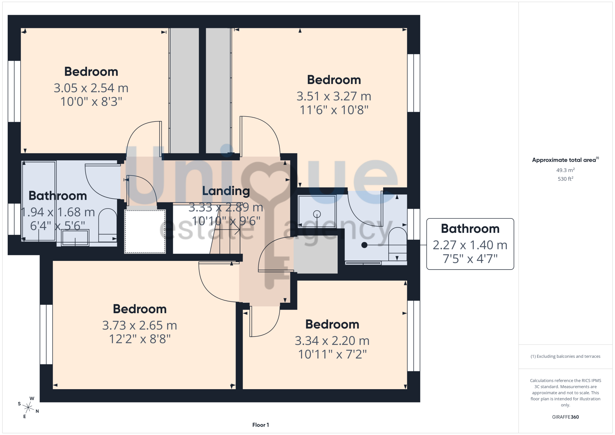 104, Sanderling Way, Wesham floorplan