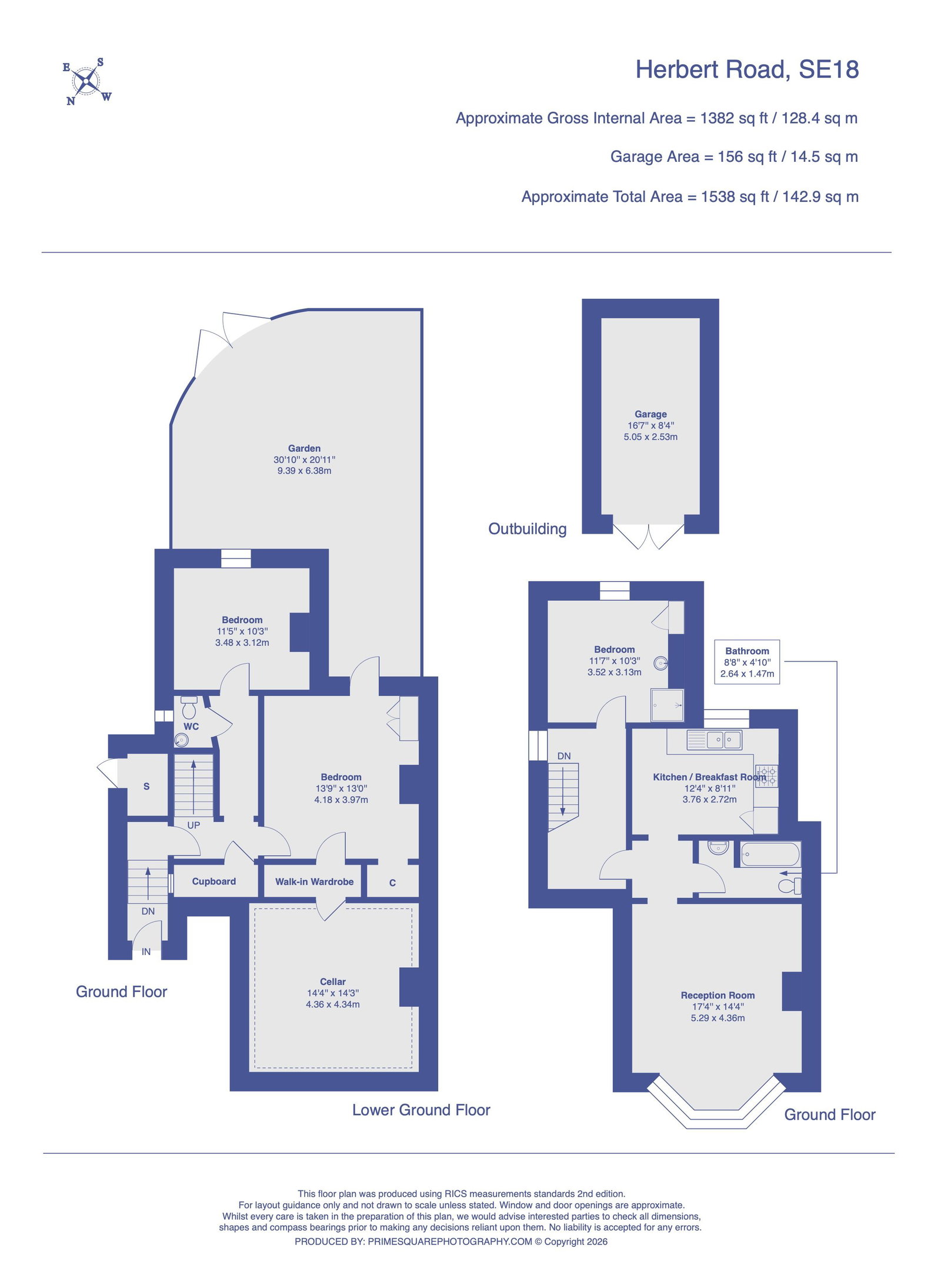 Herbert Road, London floorplan