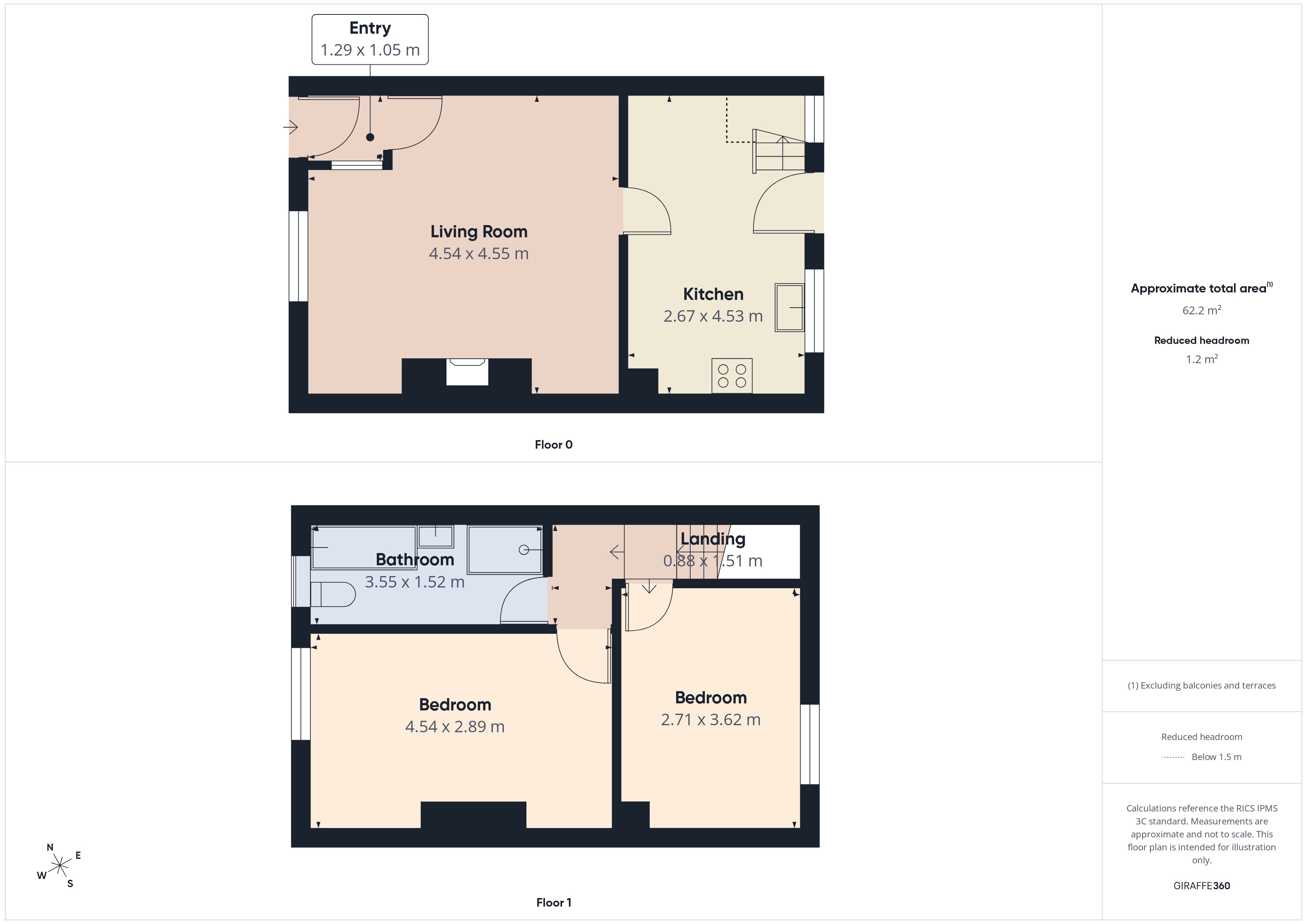 6, Dickens Street, Oldham floorplan