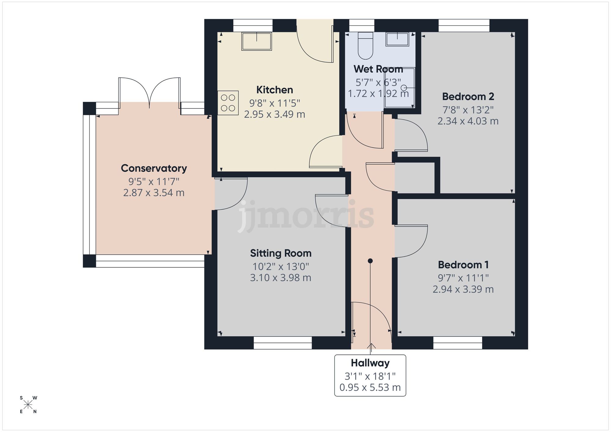 15 Parc Loktudi, Fishguard floorplan