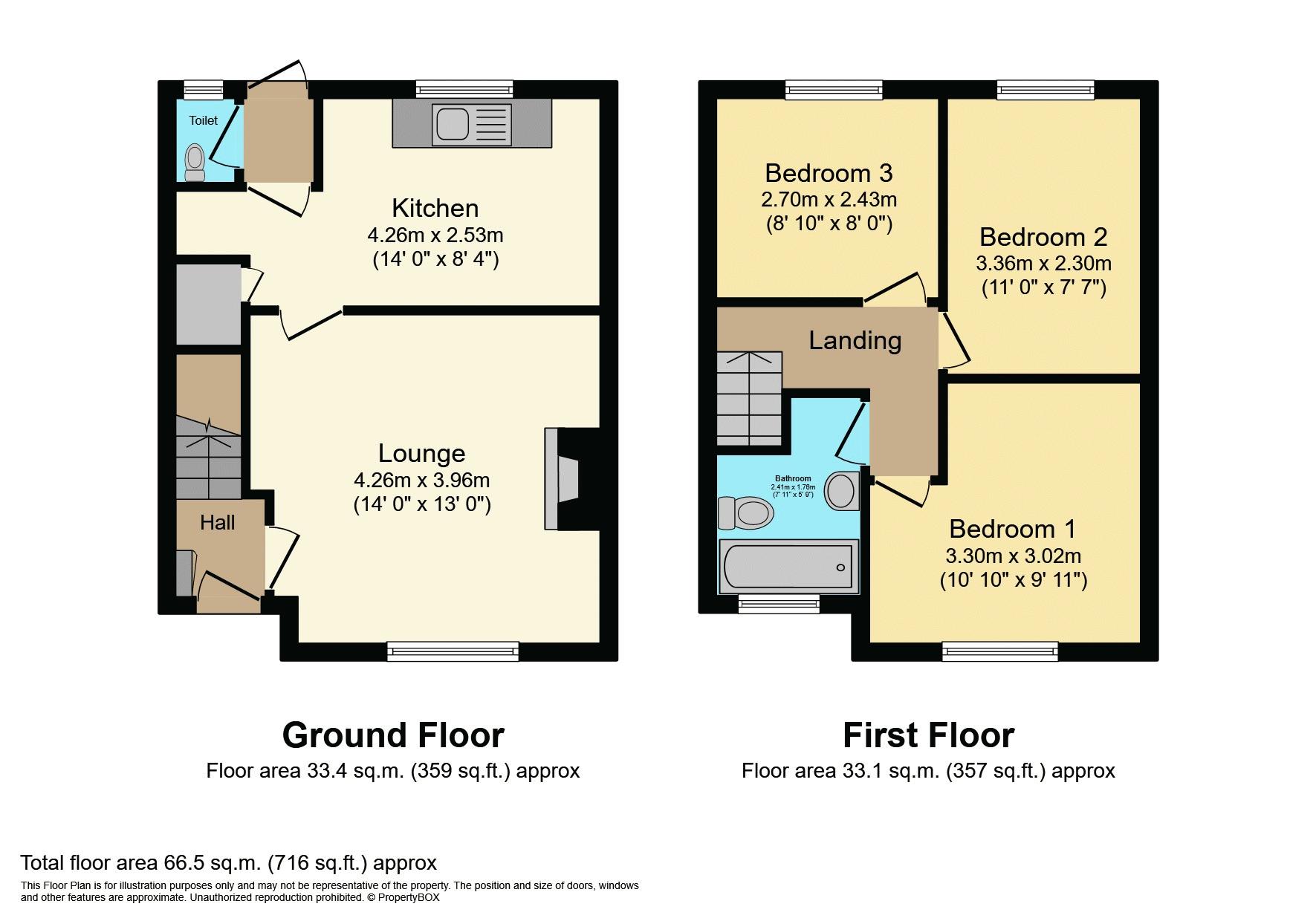48, Alumwell Road, Walsall floorplan