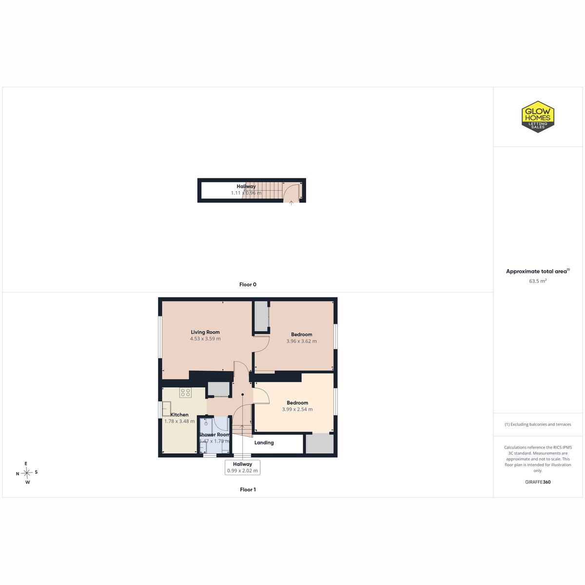 43, Merksworth Avenue, Dalry floorplan