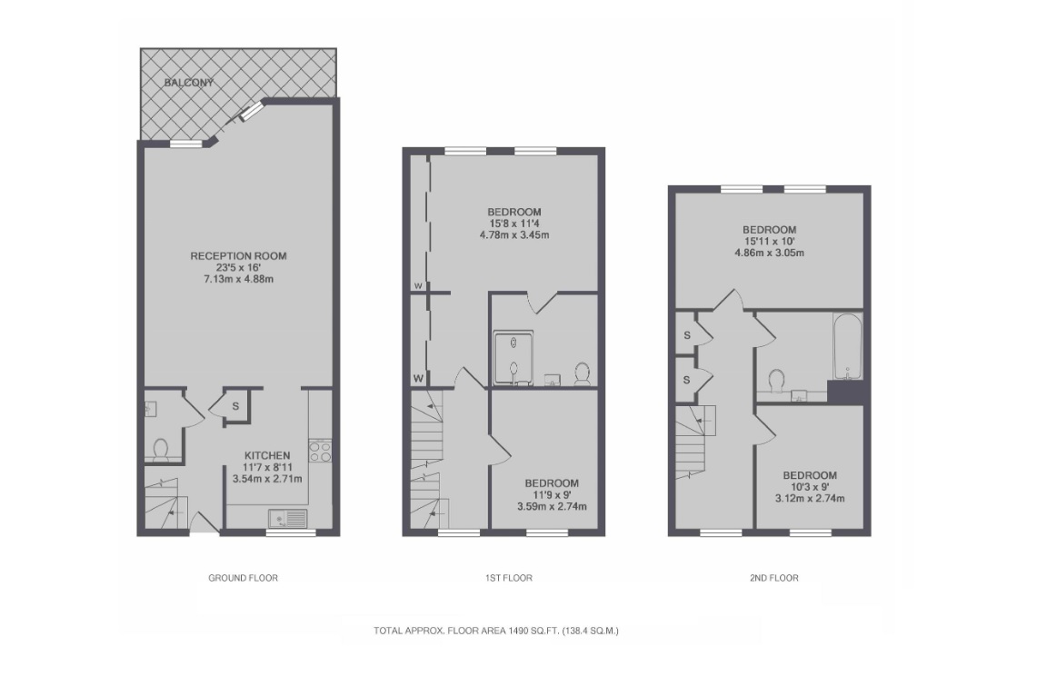 St Michaels Street, London floorplan