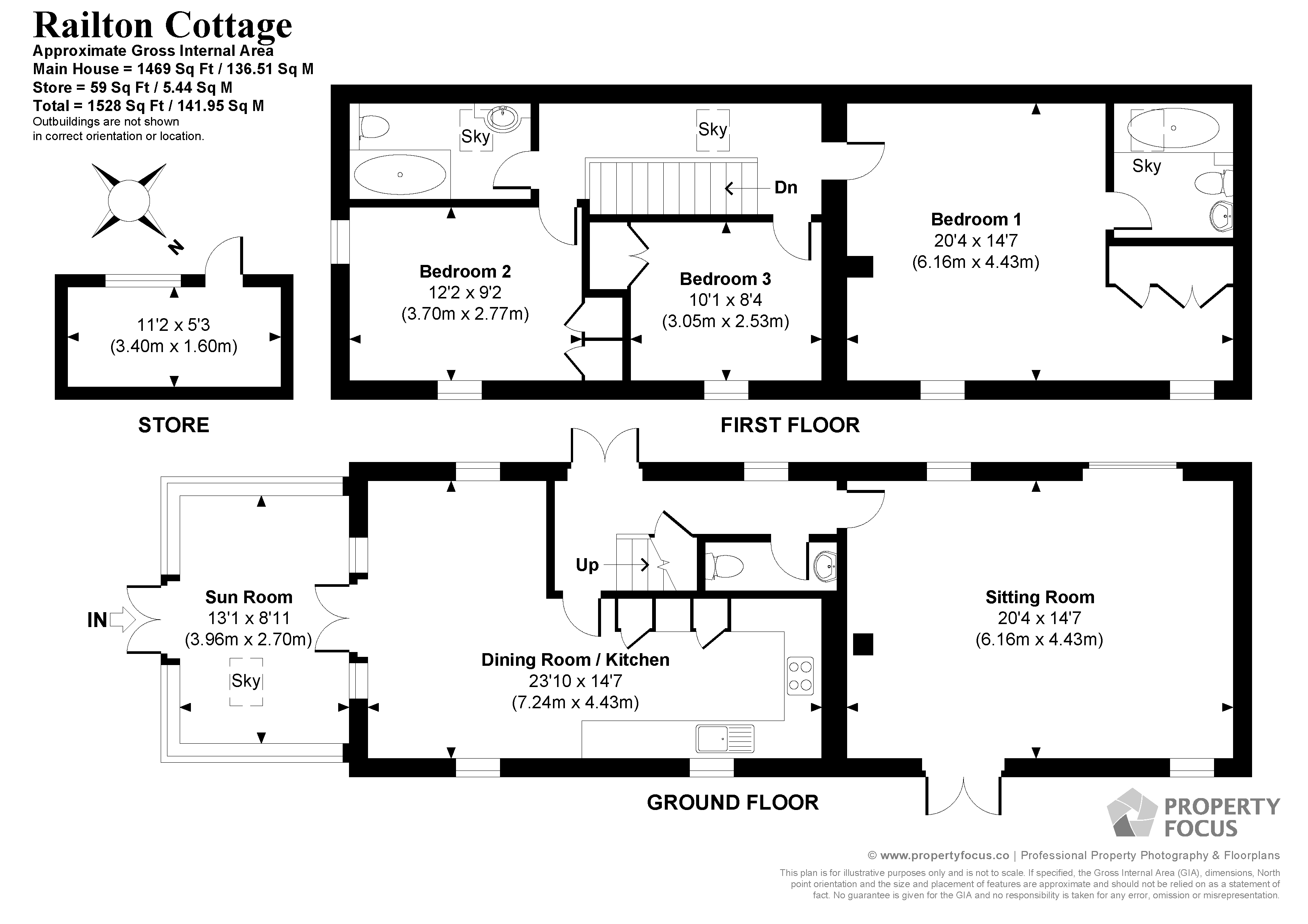 Railton Cottage,, Catherine Ford Road, Salisbury floorplan