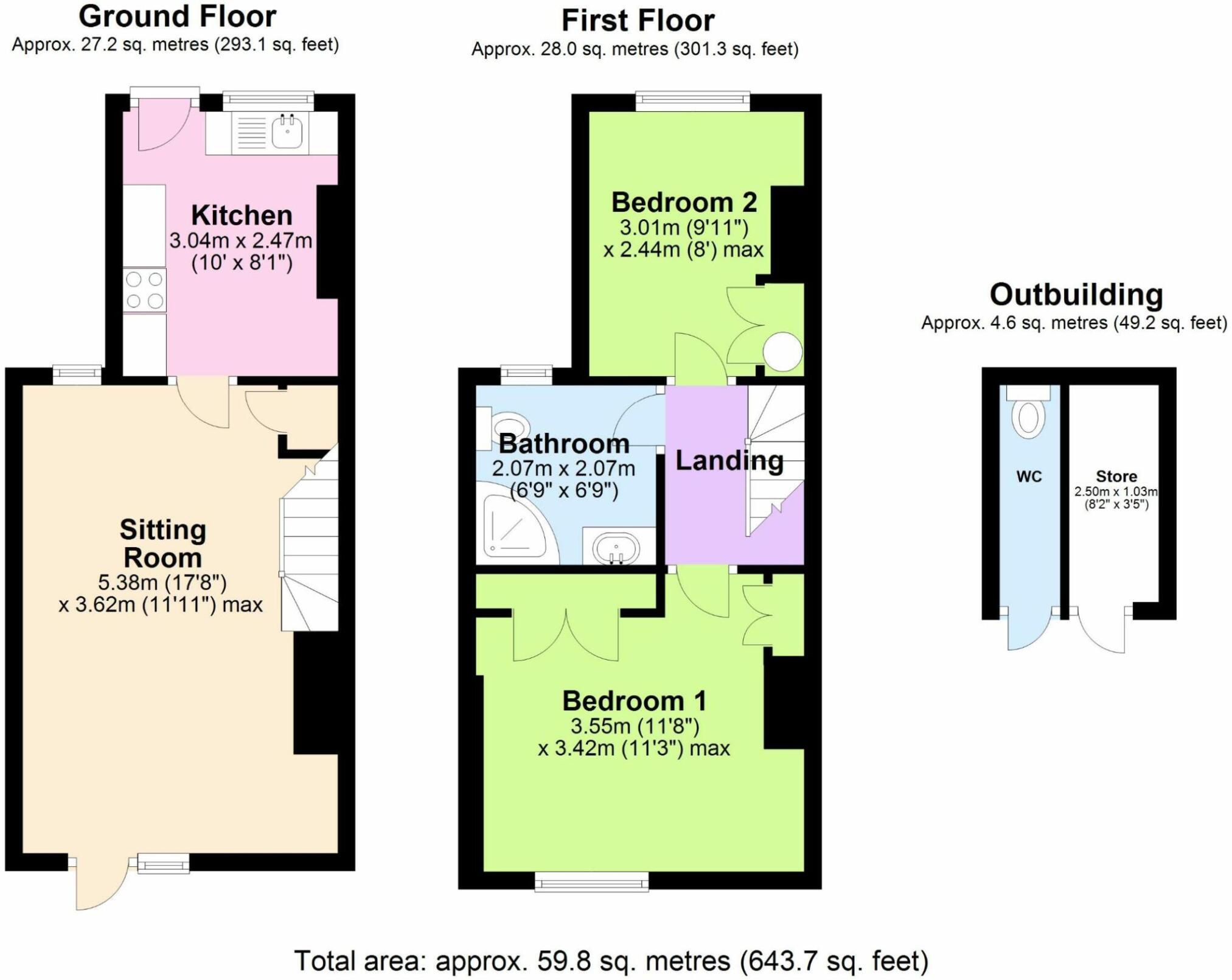 3 Clayhill Mount, Clayhill, Cranbrook floorplan