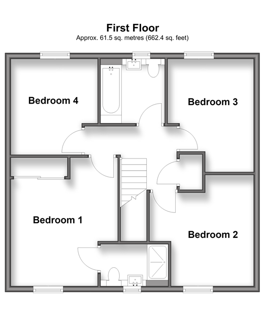 Turnstone Place Sevington, Ashford floorplan