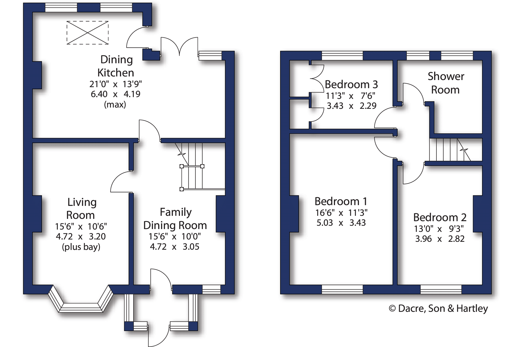 2 Rambler Cottages,, Main Street, Harrogate floorplan