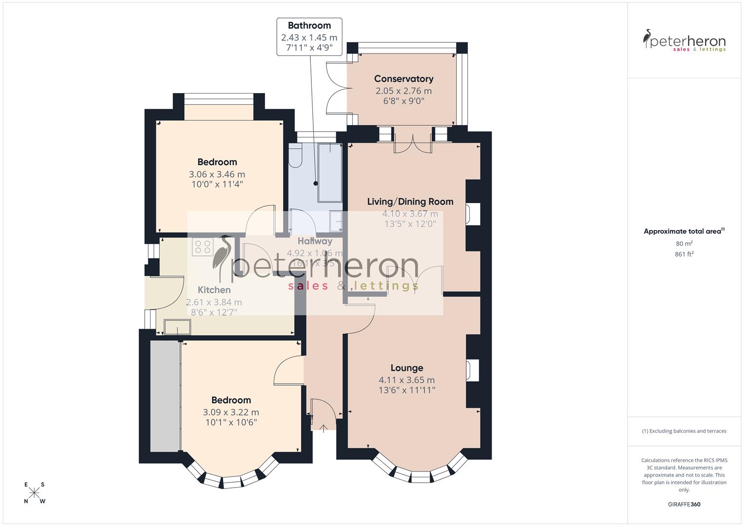 5, Woodville Crescent, Sunderland floorplan