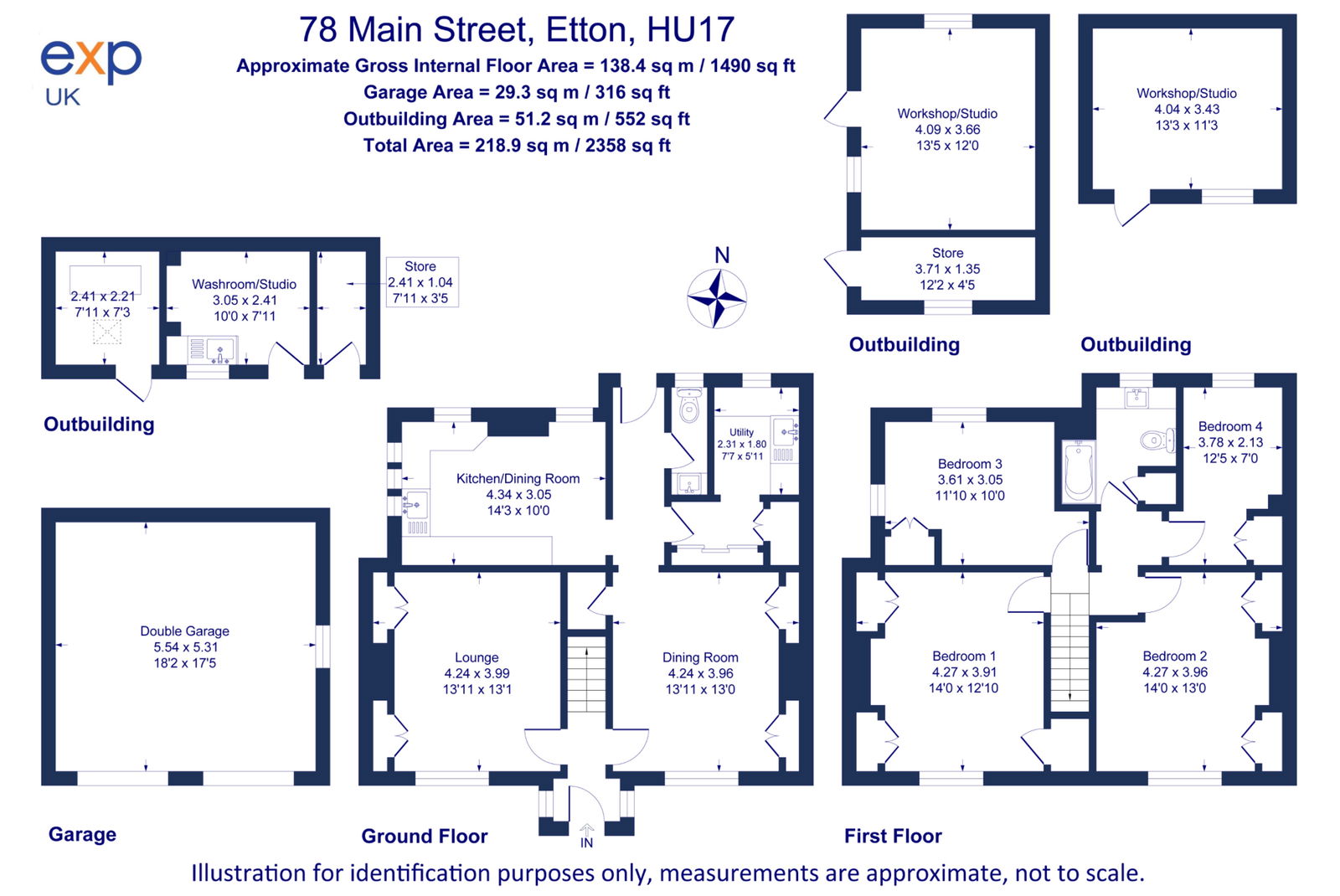 78, Main Street, Beverley floorplan