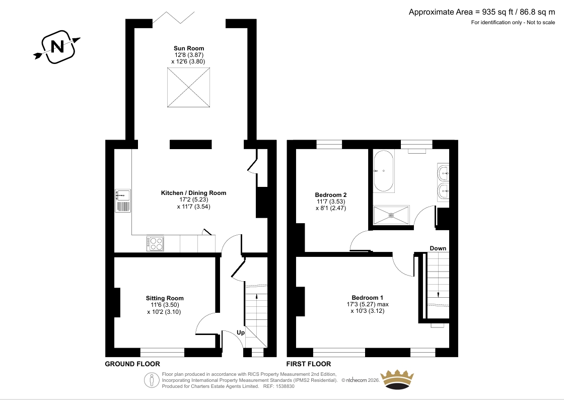 Westover Road, Hampshire floorplan
