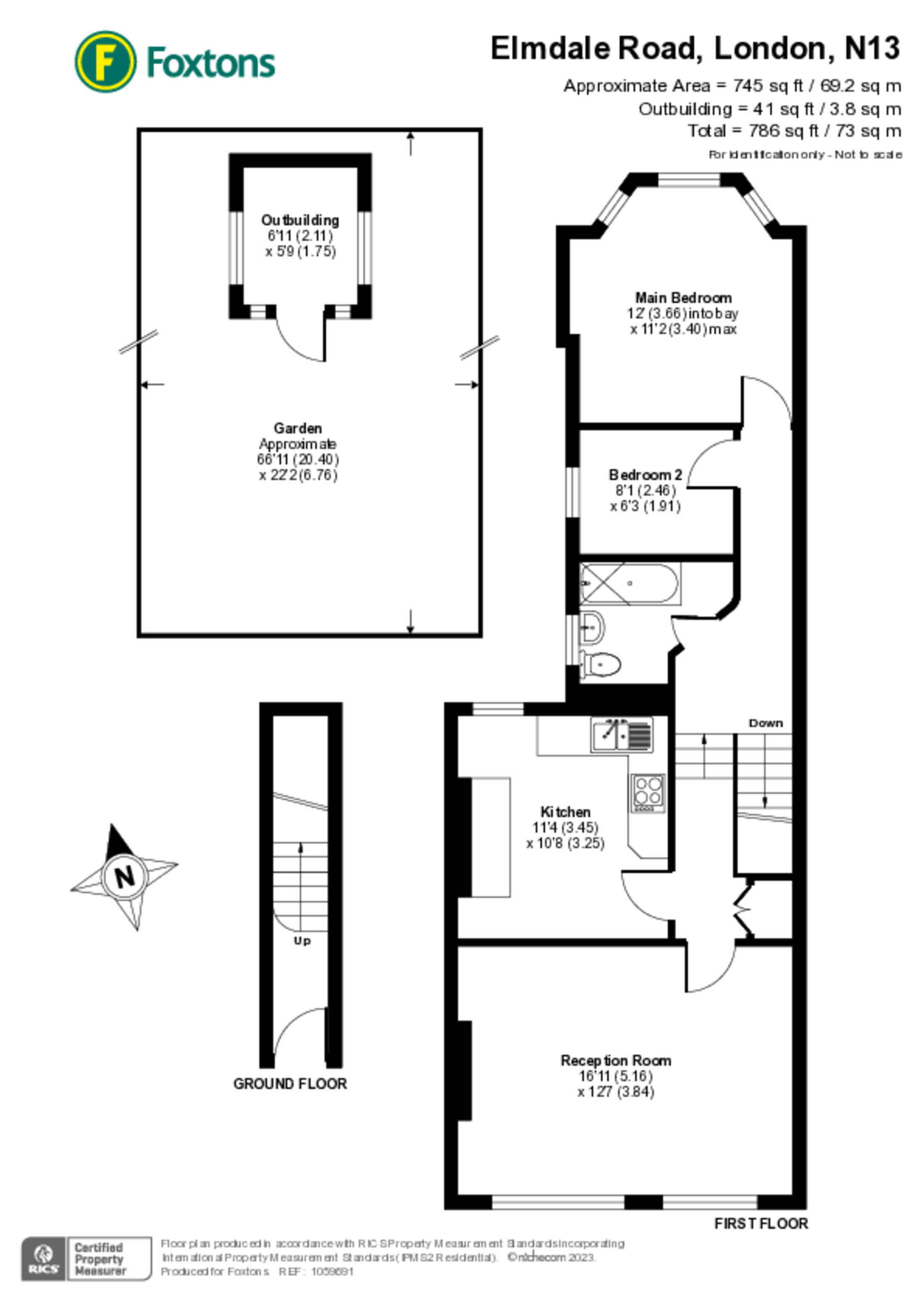 Elmdale Road, Wood Green floorplan