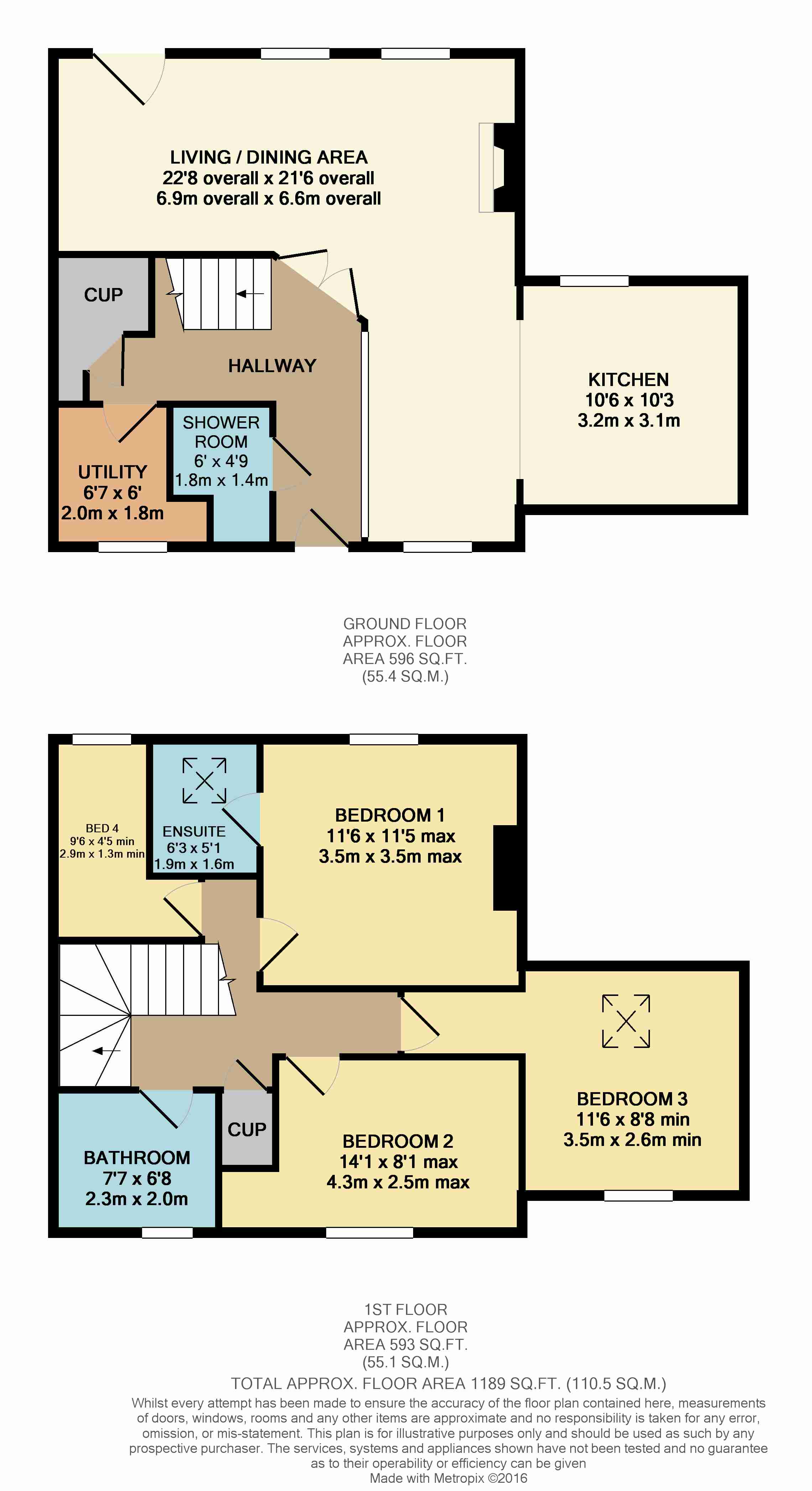 4 Bedrooms Barn conversion to rent in The Byre, Paul Lane, Flockton Moor WF4