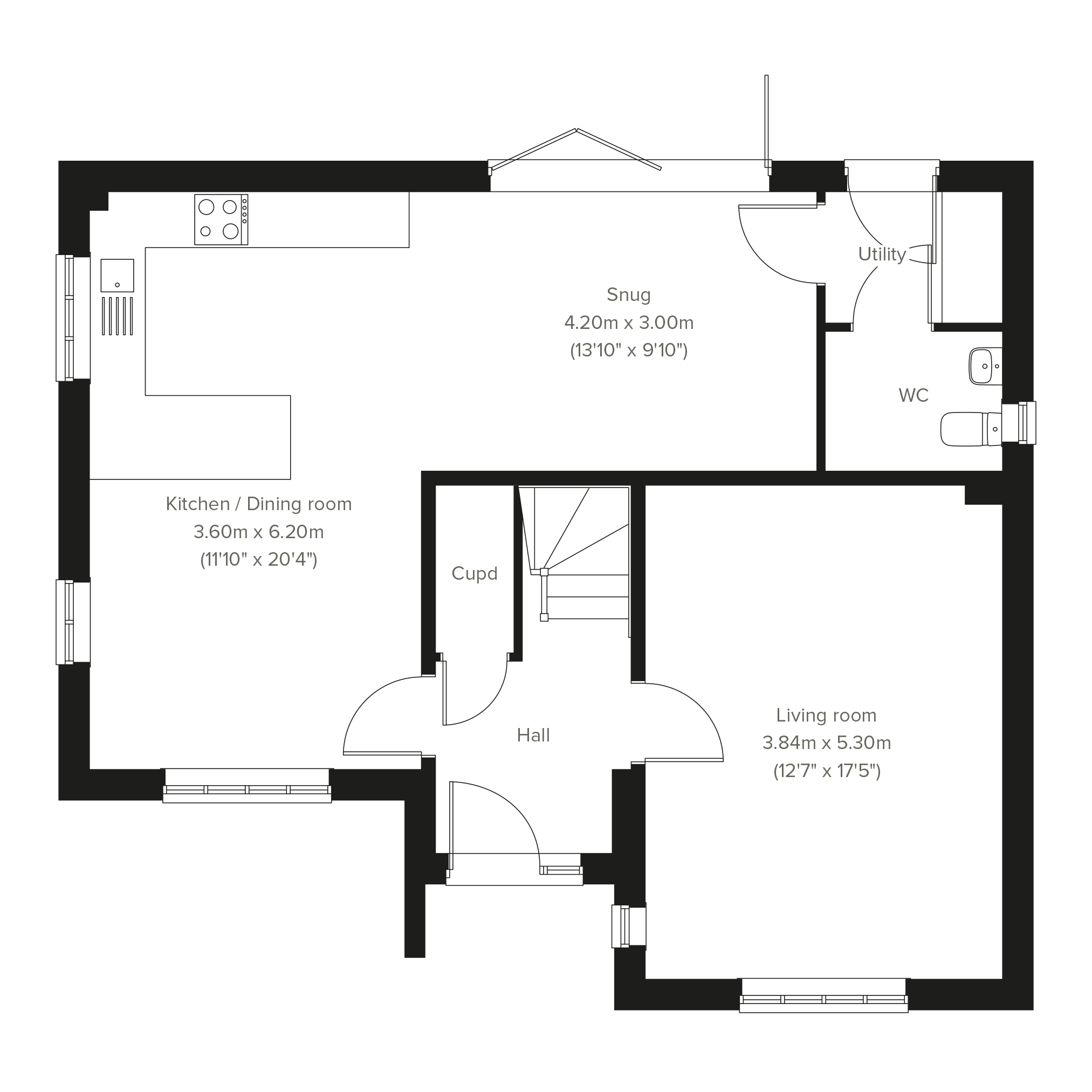 Greville Way, Melton Mowbray floorplan