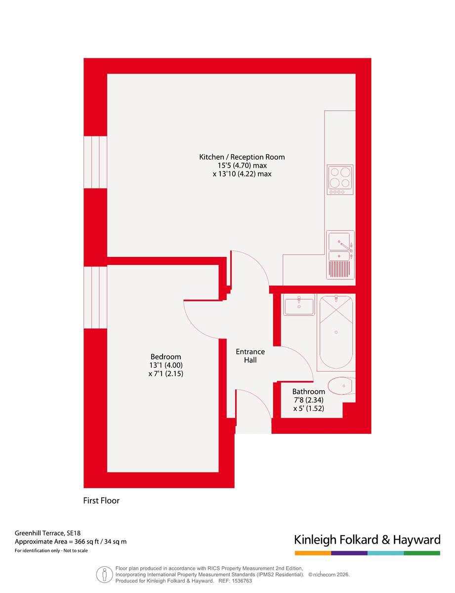 Greenhill Terrace, Woowich floorplan