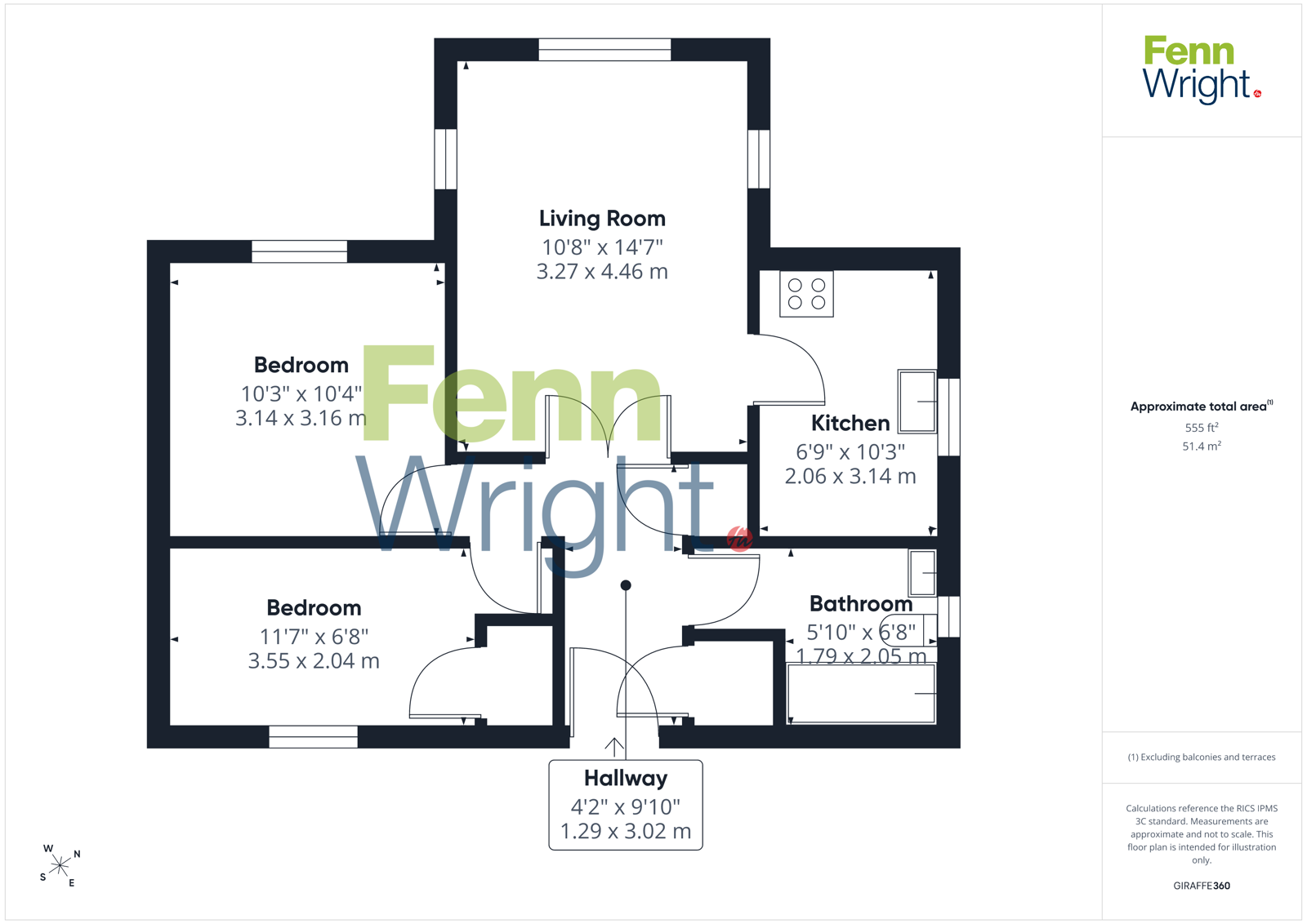Wilkes Court, Ipswich floorplan