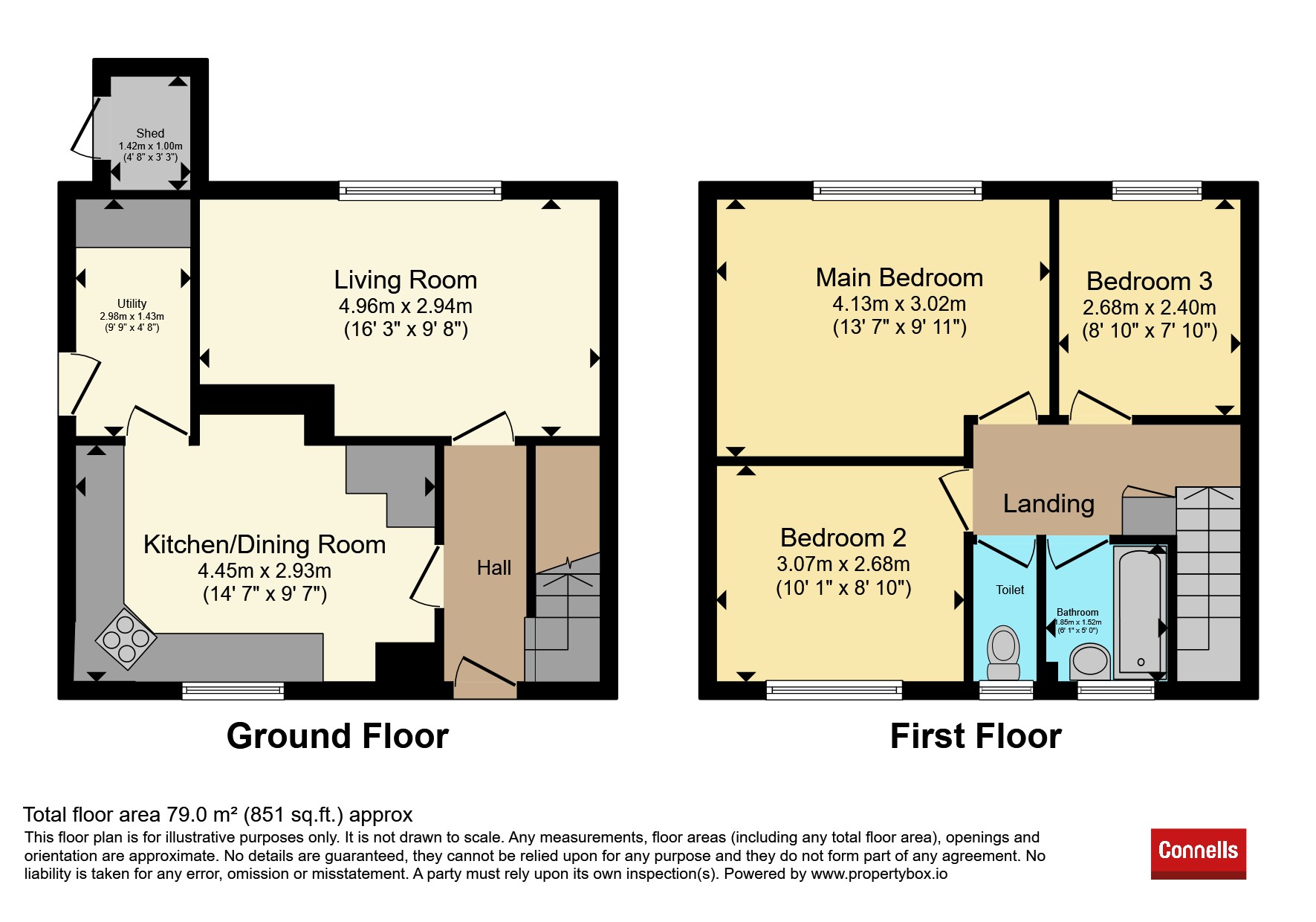 14, Harvey Road, Rugeley floorplan