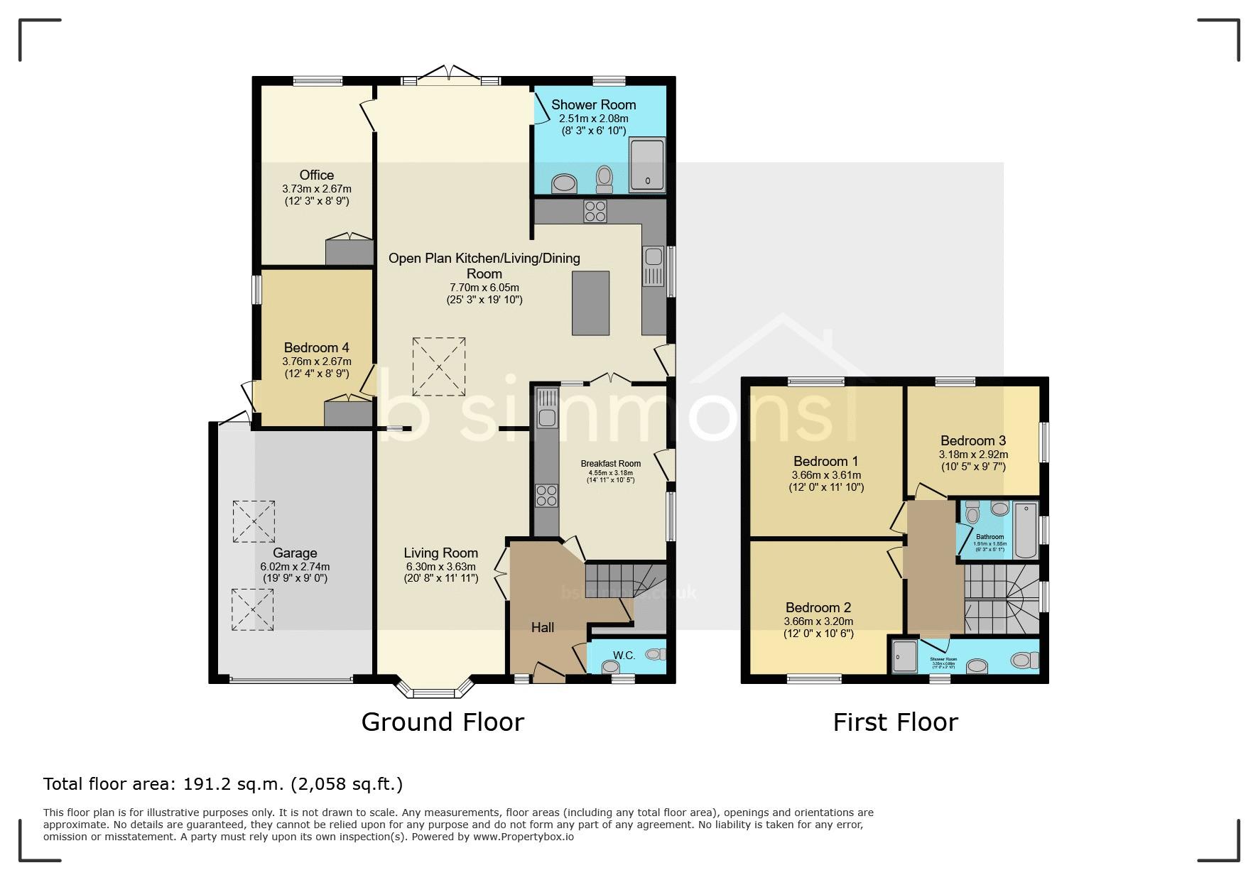 White Cottage, 47, Meadfield Road, Slough floorplan