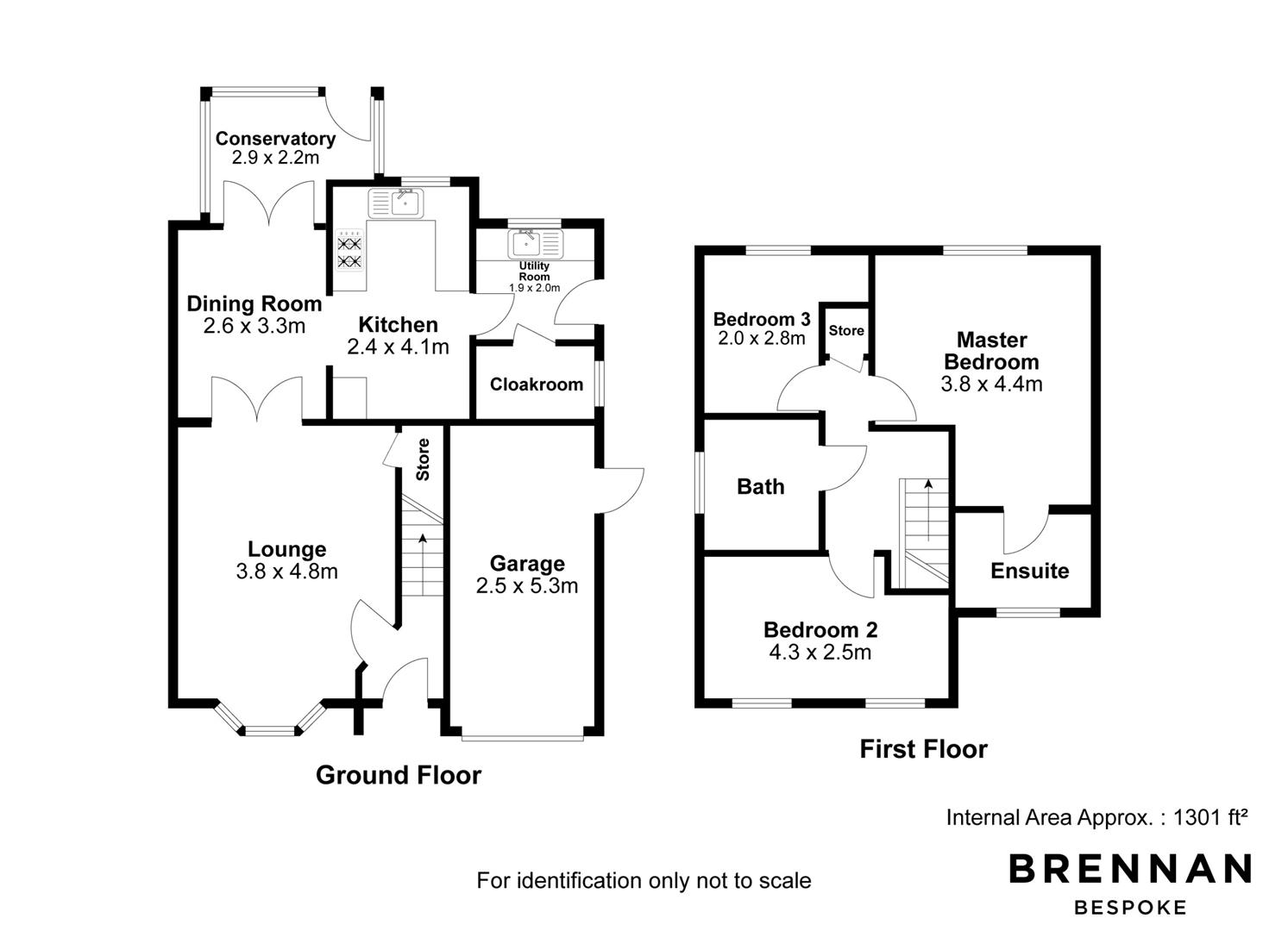 18, Walnut Tree Court, Rushden floorplan
