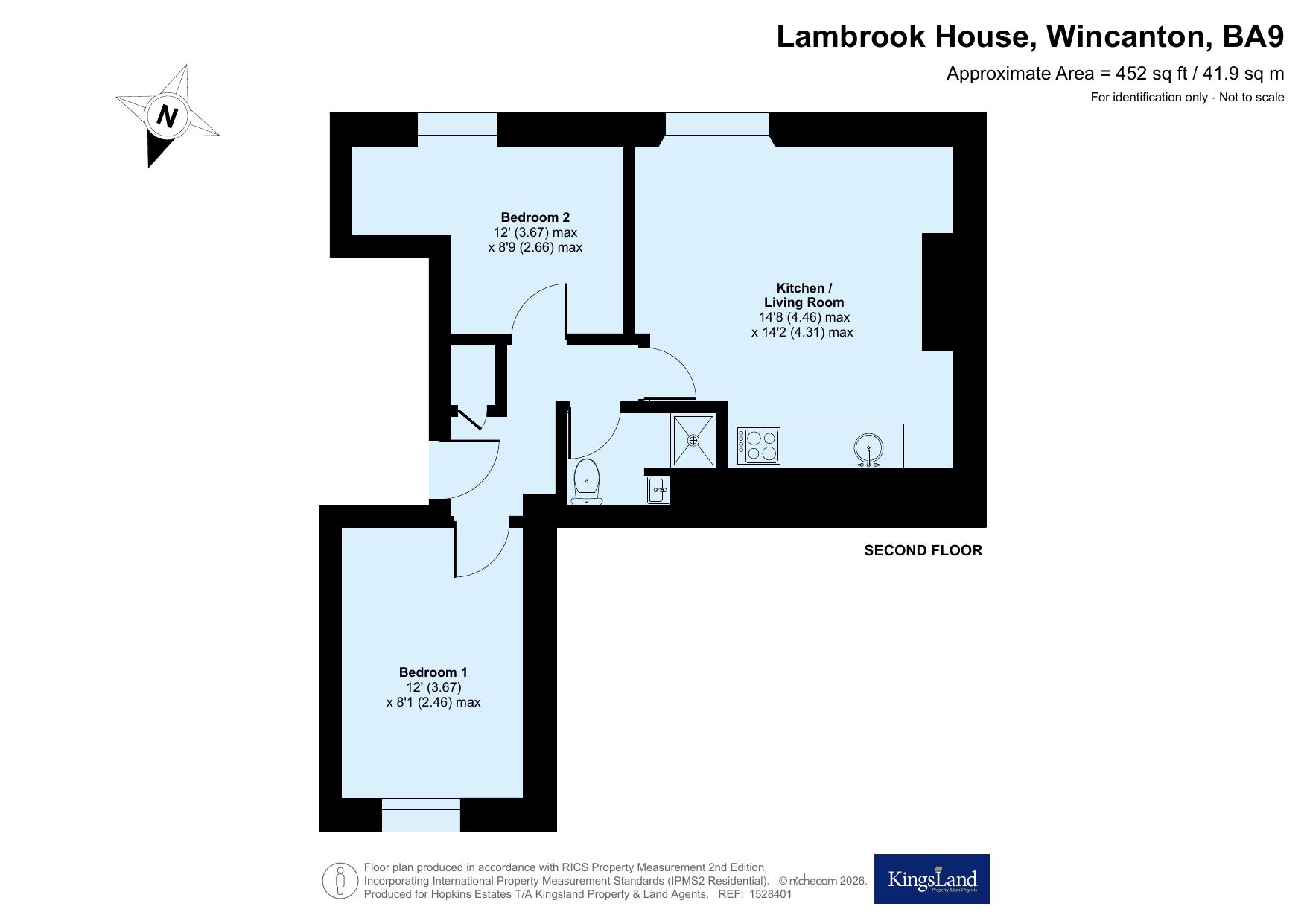 Flat 5, Lambrook House,, Church Street, Somerset floorplan