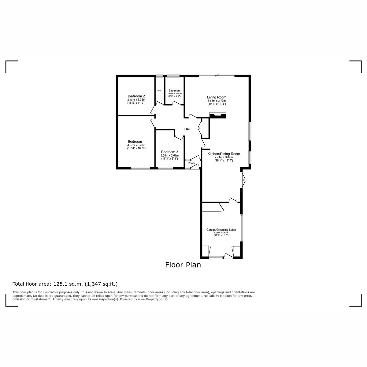 15, Ladybarn Crescent, Stockport floorplan