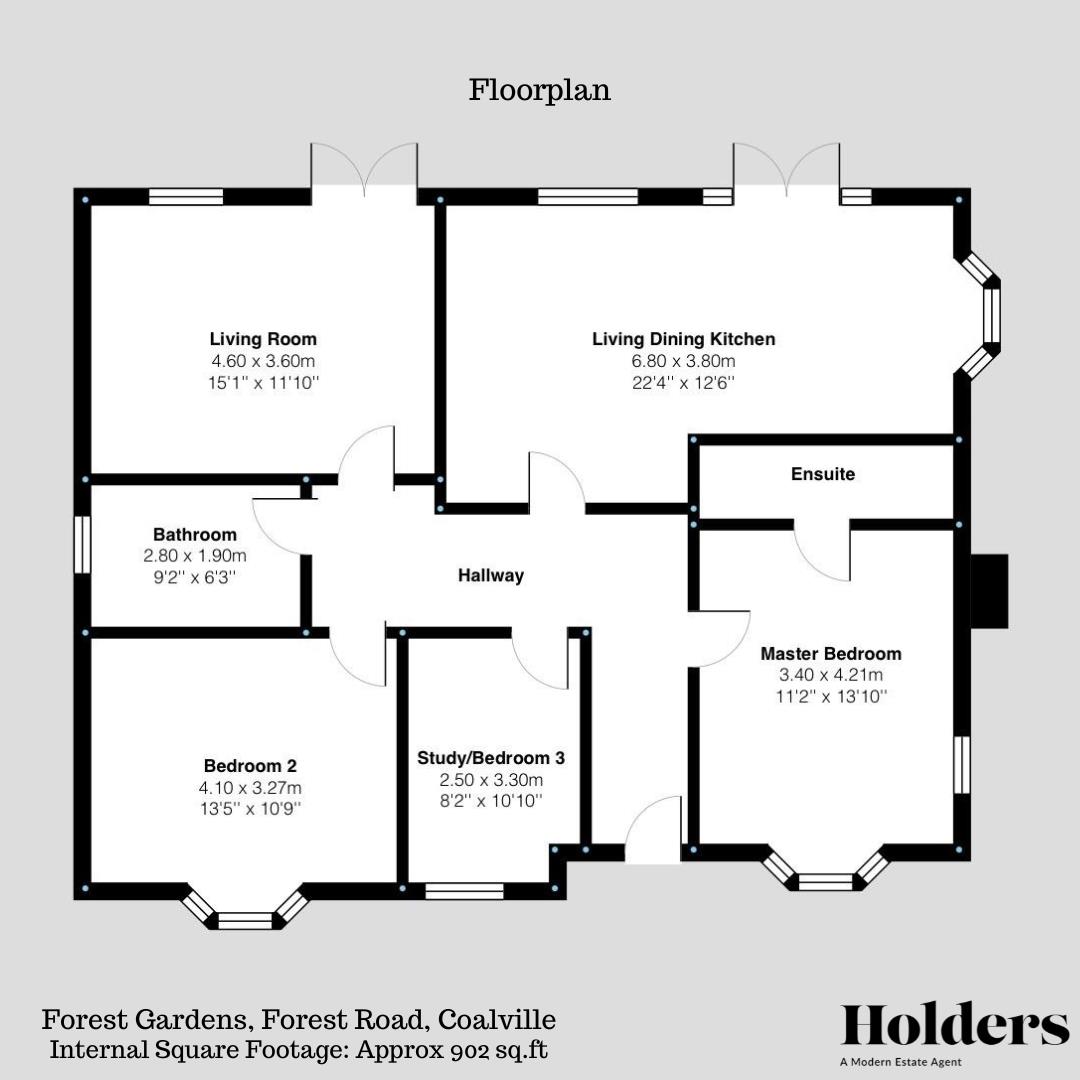 Plot 21, Forest Gardens, Forest Road, Coalville floorplan