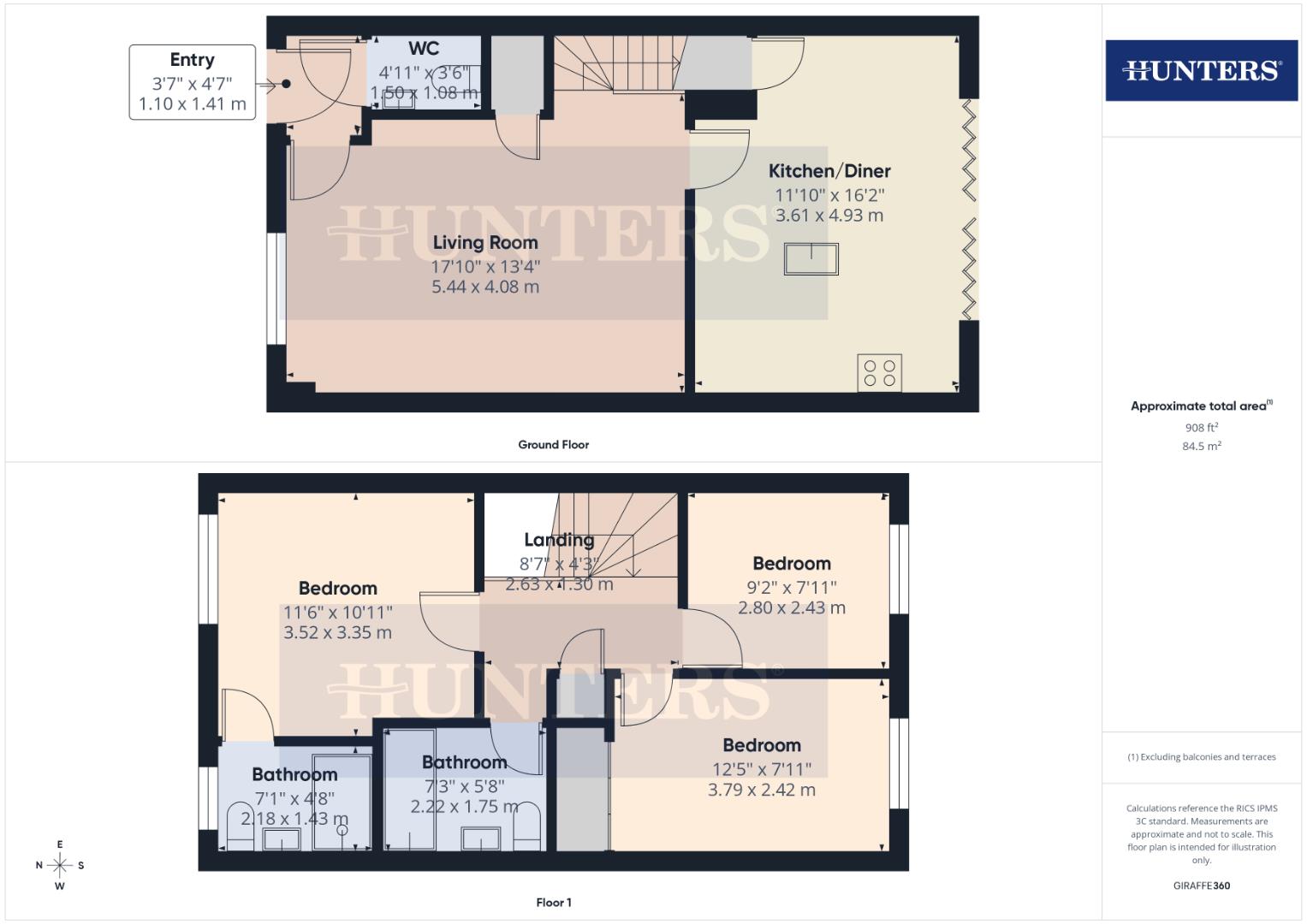 7, Burton Fields, Driffield floorplan