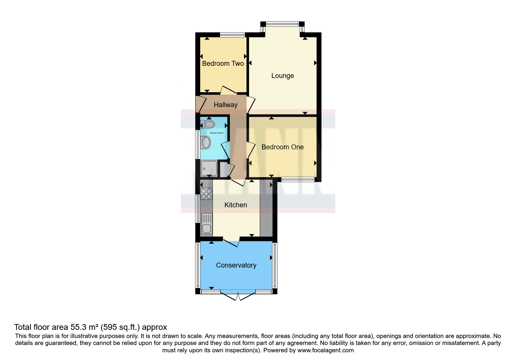 27, Frances Road, Waterlooville floorplan