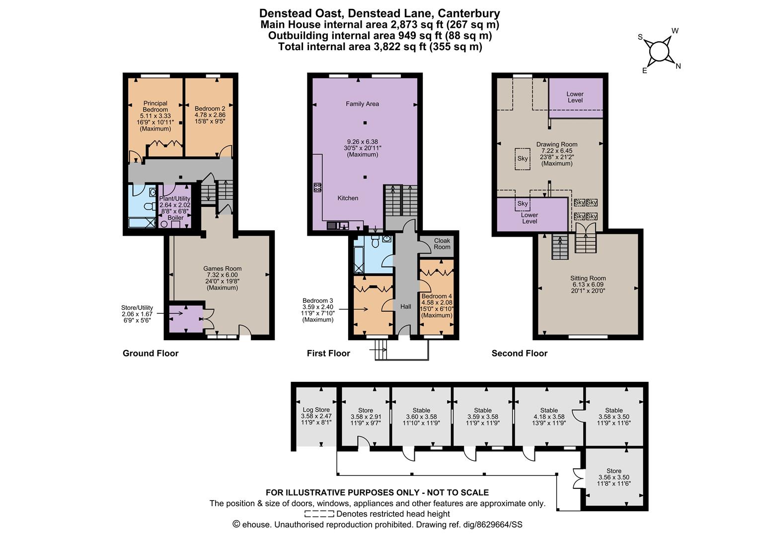 5 DENSTEAD OAST, Denstead Lane, Canterbury floorplan