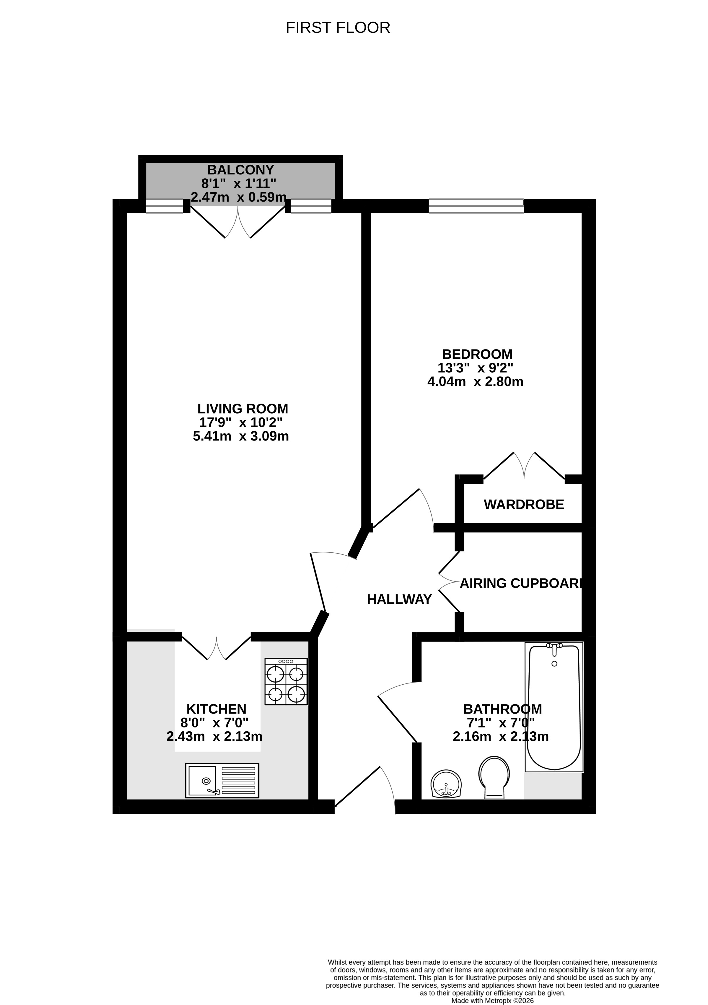Flat 18, Chestnut Grange,, Harding Place, Berkshire floorplan