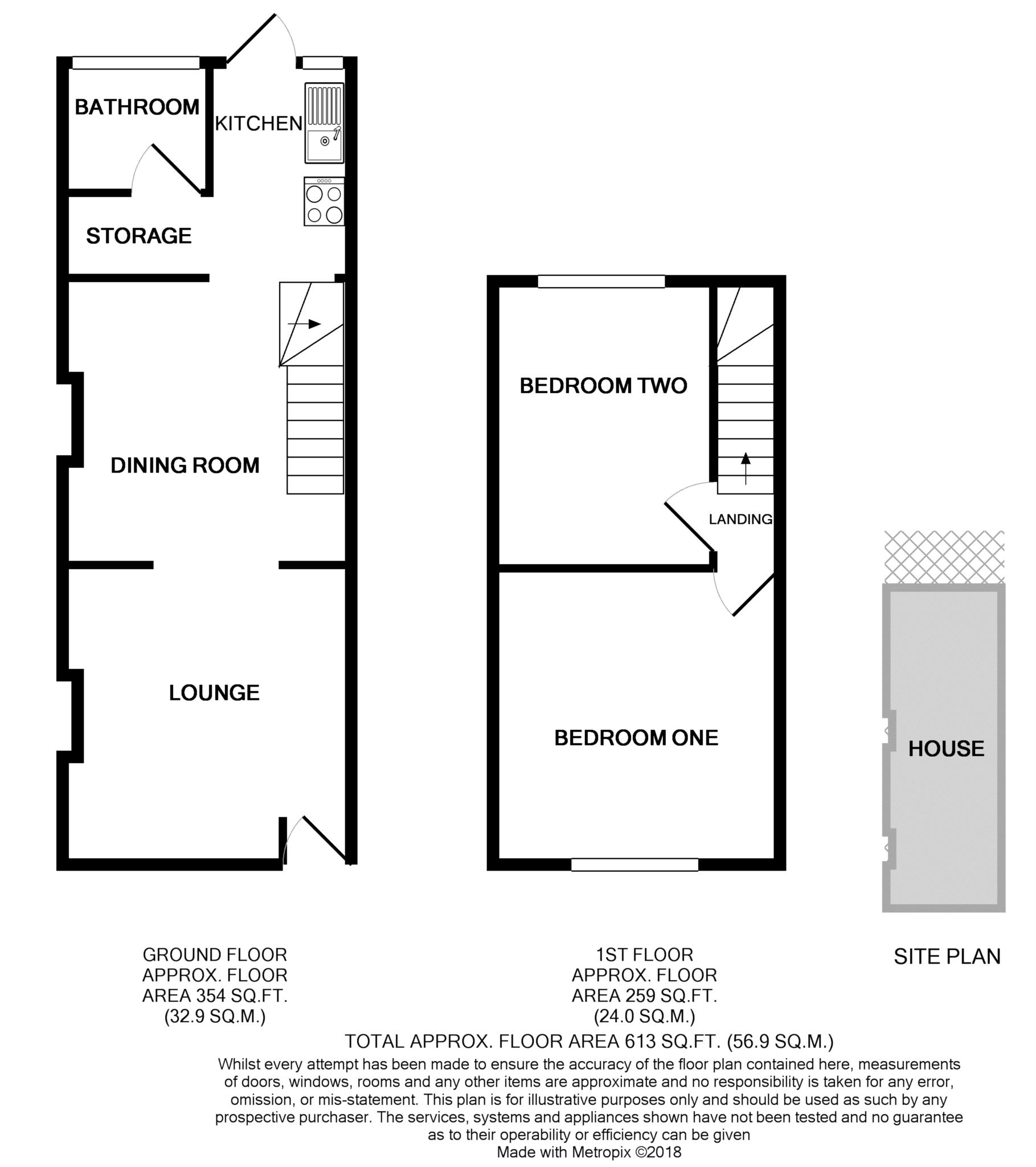 2 Bedrooms End terrace house to rent in Napier Road, New Ferry, Wirral CH62
