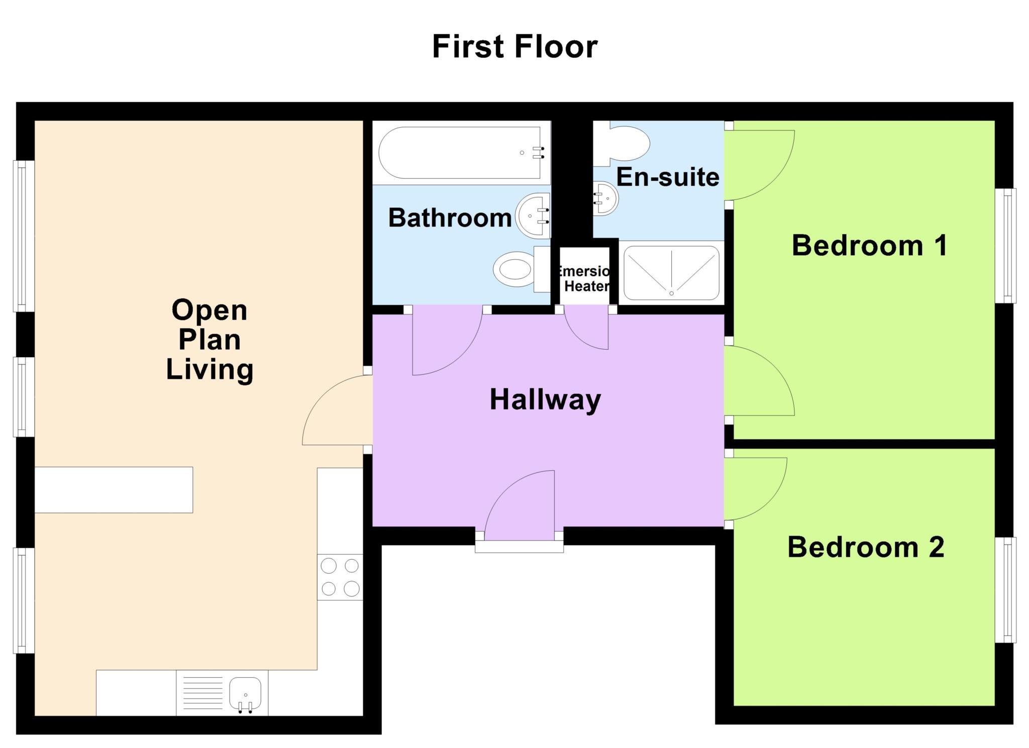 85, Doctor Fox`s, Weston-super-Mare floorplan